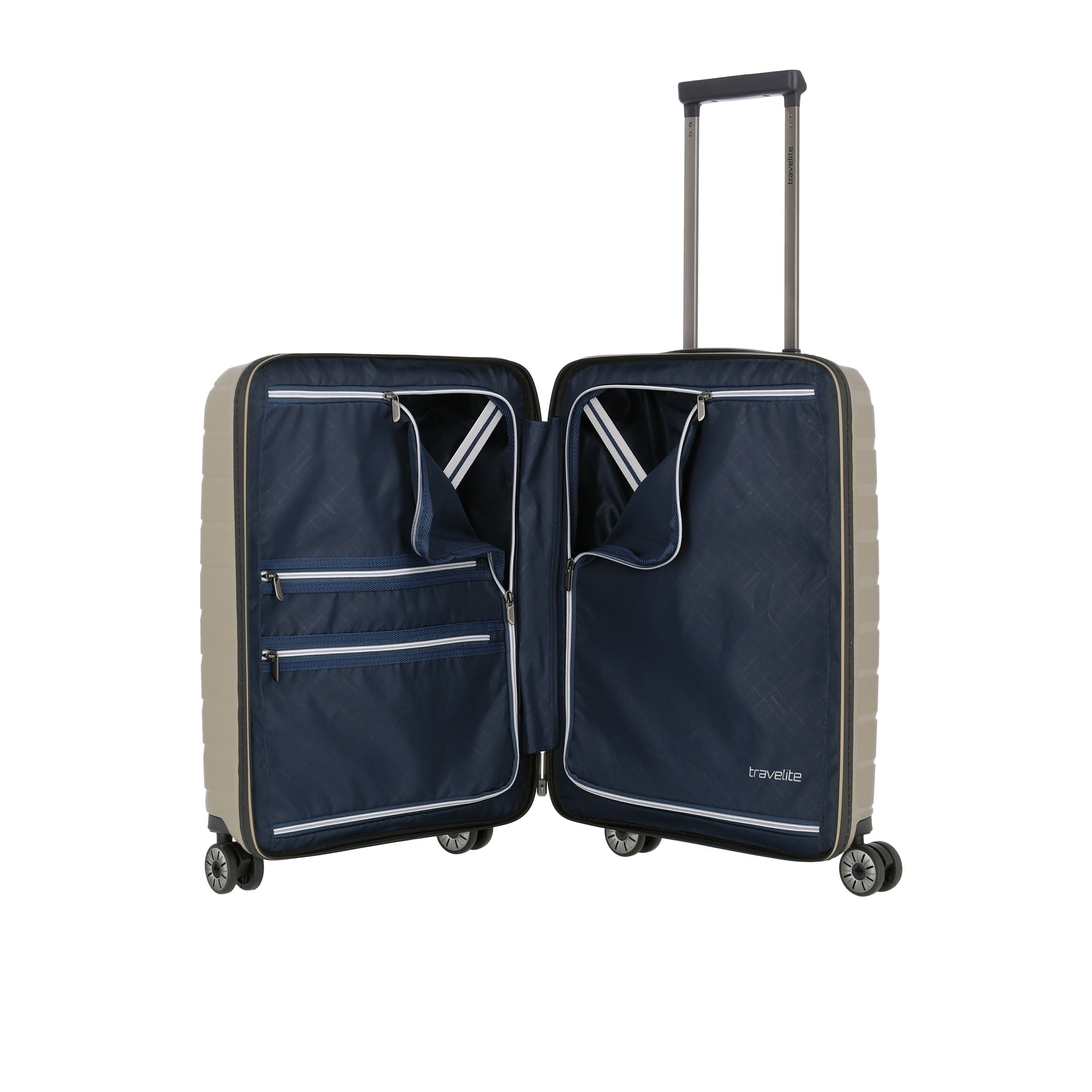 Travelite Air Base Trolley S+ Resväska 55 cm, Champagne