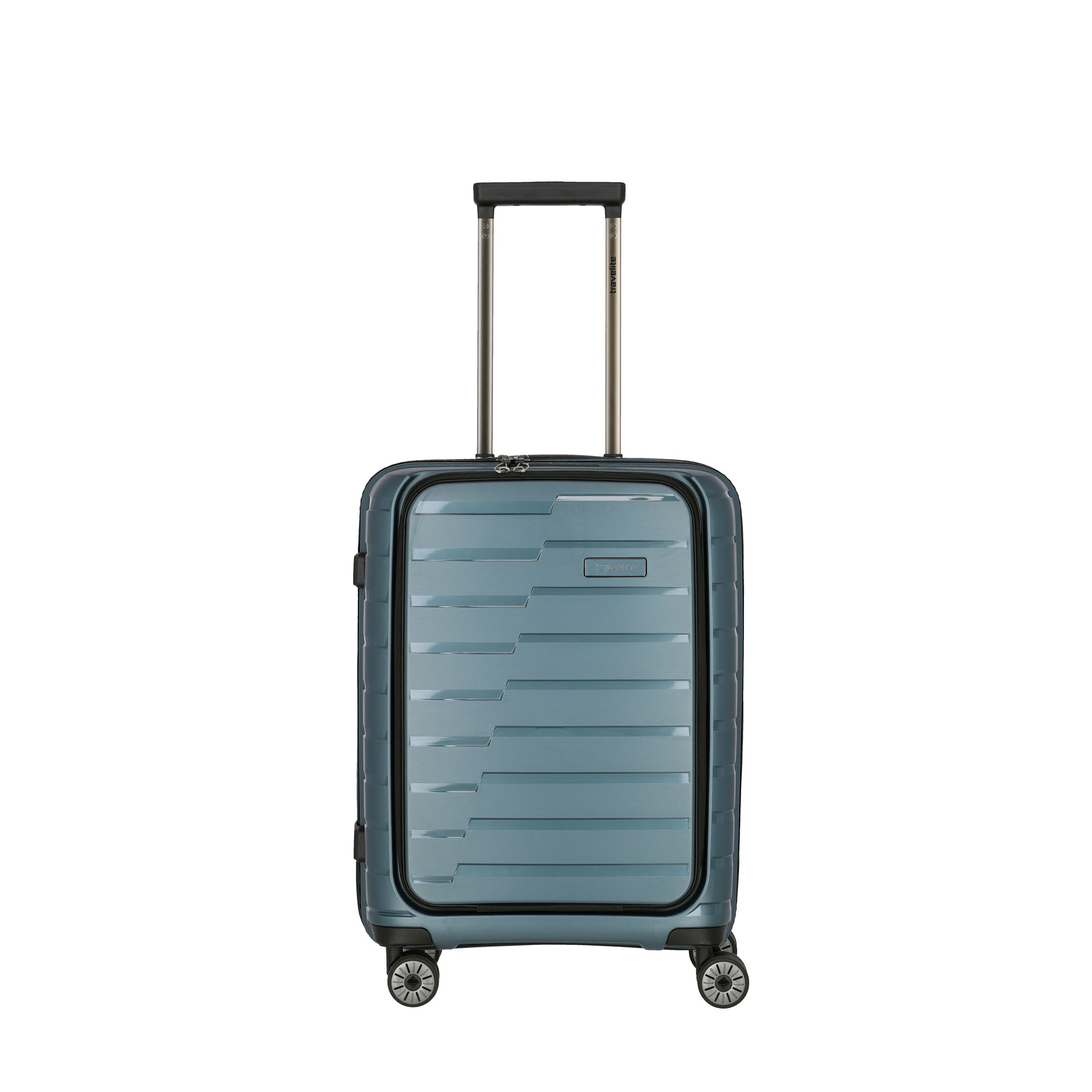 Travelite Air Base Trolley S+ Resväska 55 cm, Ice Blue