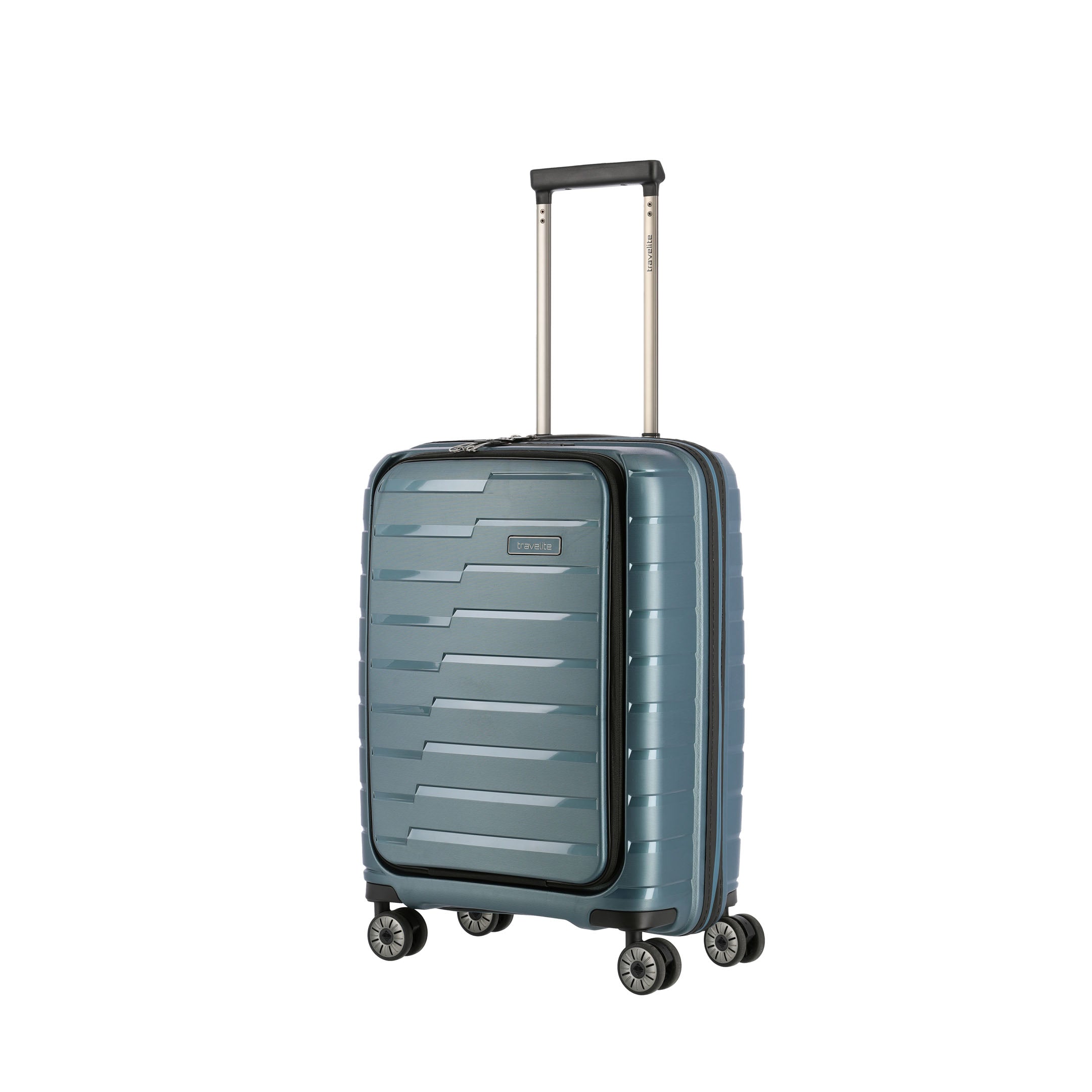 Travelite Air Base Trolley S+ Resväska 55 cm, Ice Blue