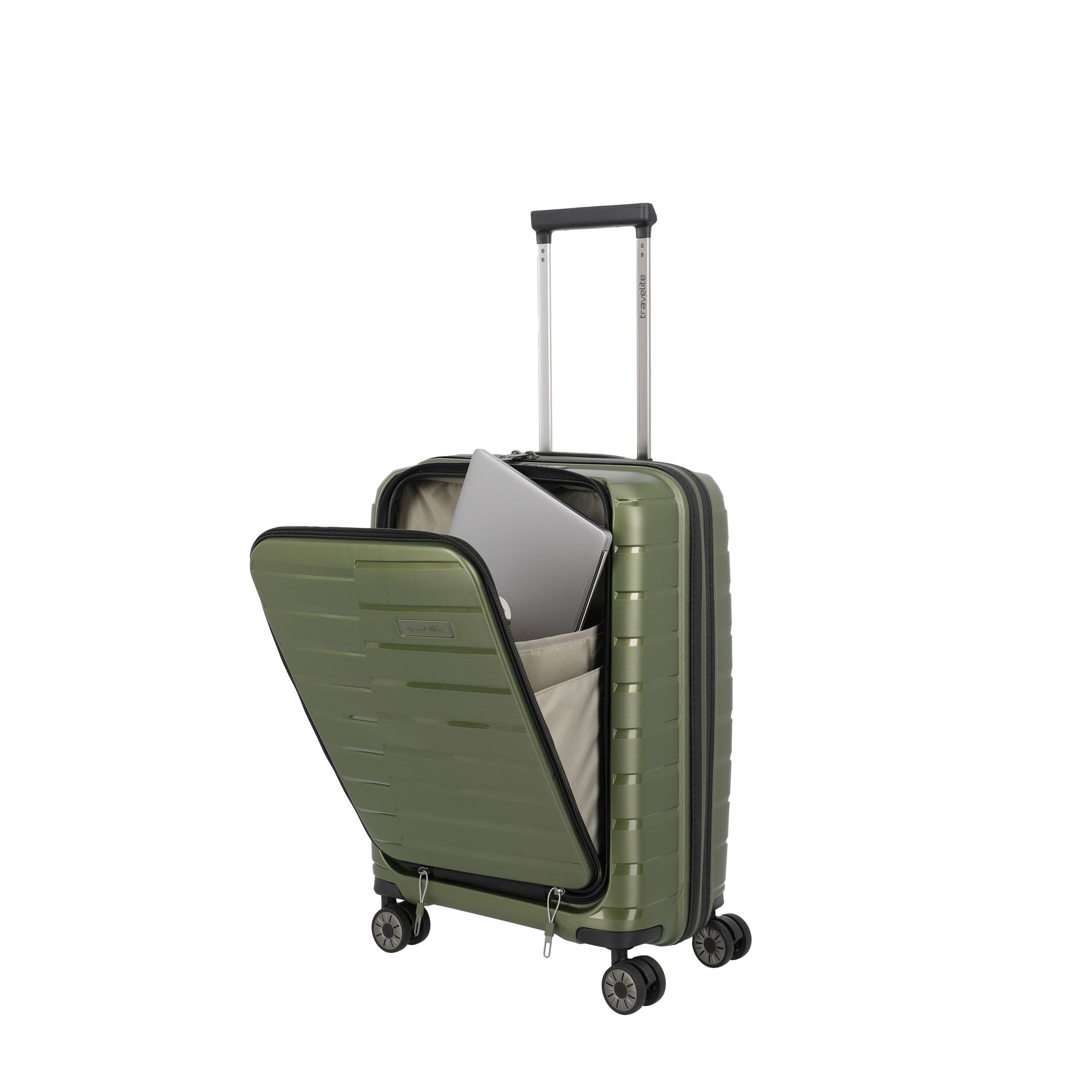 Travelite Air Base Trolley S+ Resväska 55 cm, Olive