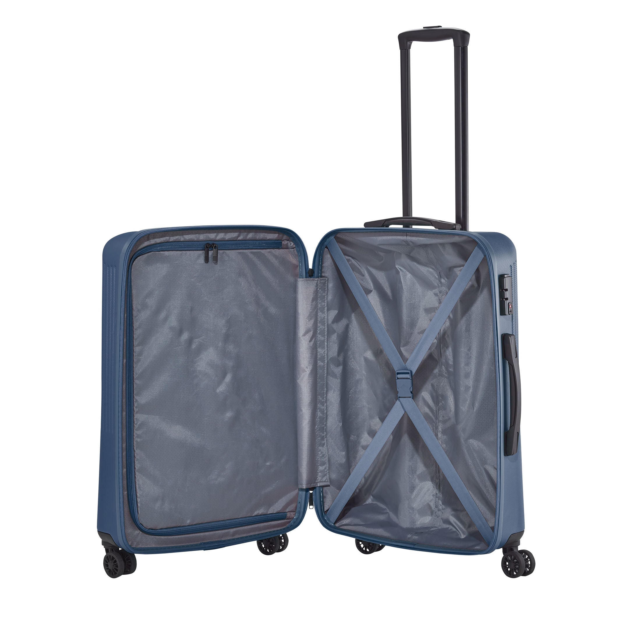 Travelite Bali Trolley Set 55 cm + 67 cm + 77 cm, Blue