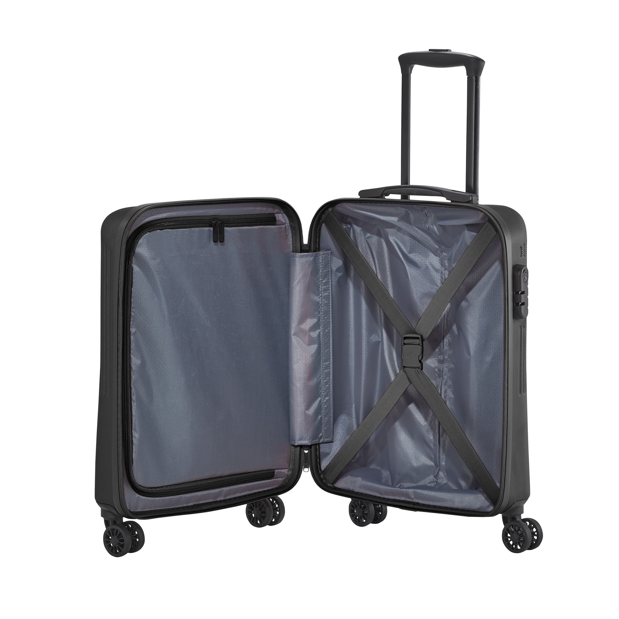 Travelite Bali Trolley Set 55 cm + 67 cm + 77 cm, Black