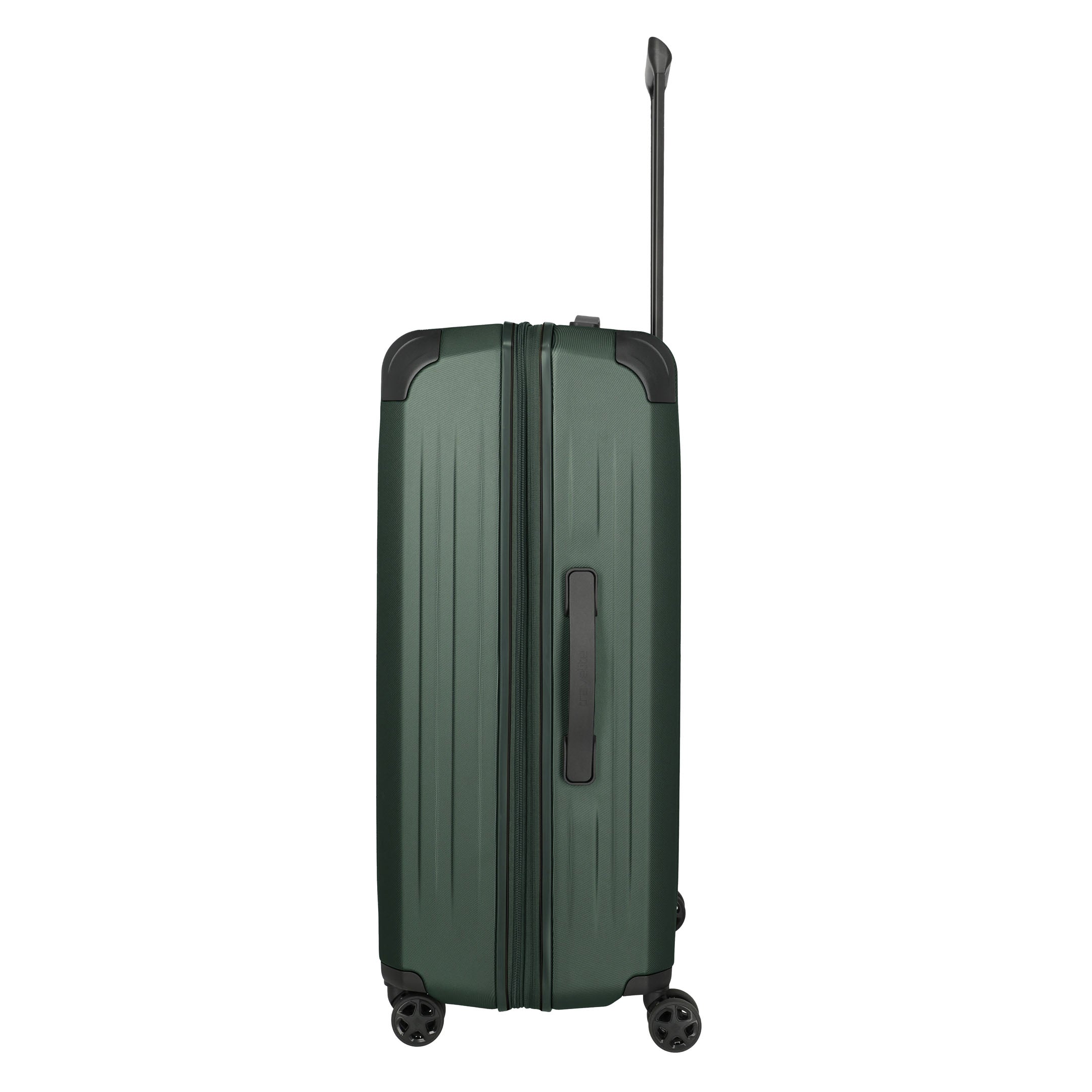 Travelite Dynamic Trolley L Expanderbar Resväska 76 cm, Green