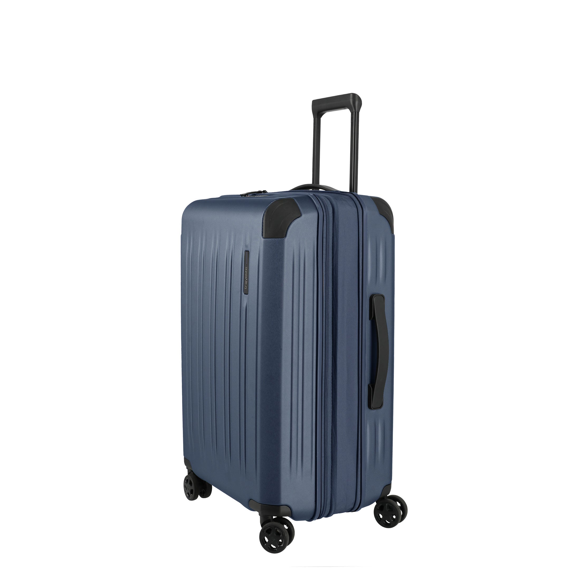 Travelite Dynamic Trolley M Expanderbar Resväska 66 cm, Denim Blue