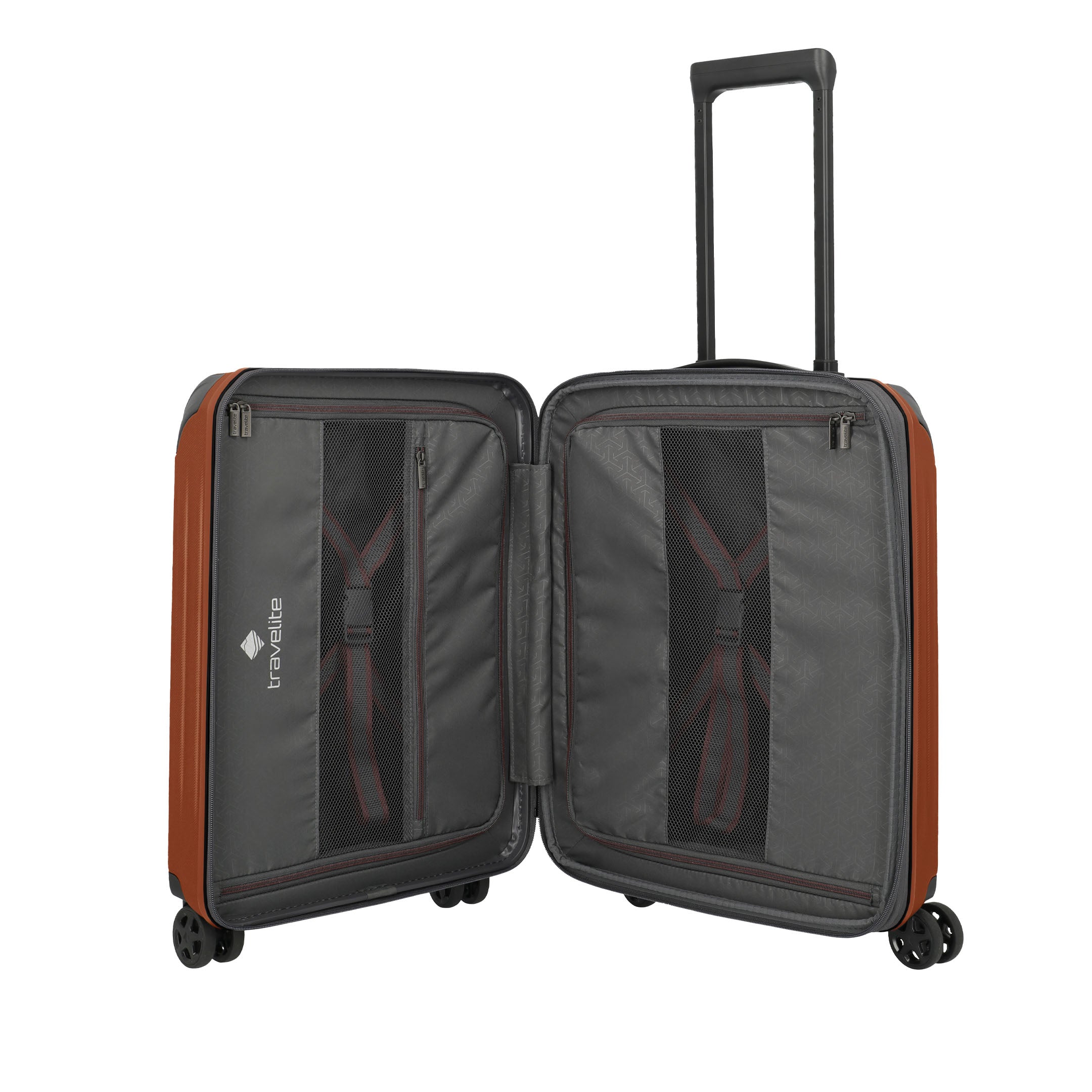 Travelite Dynamiic Trolley S Expanderbar Resväska 55 cm, Copper