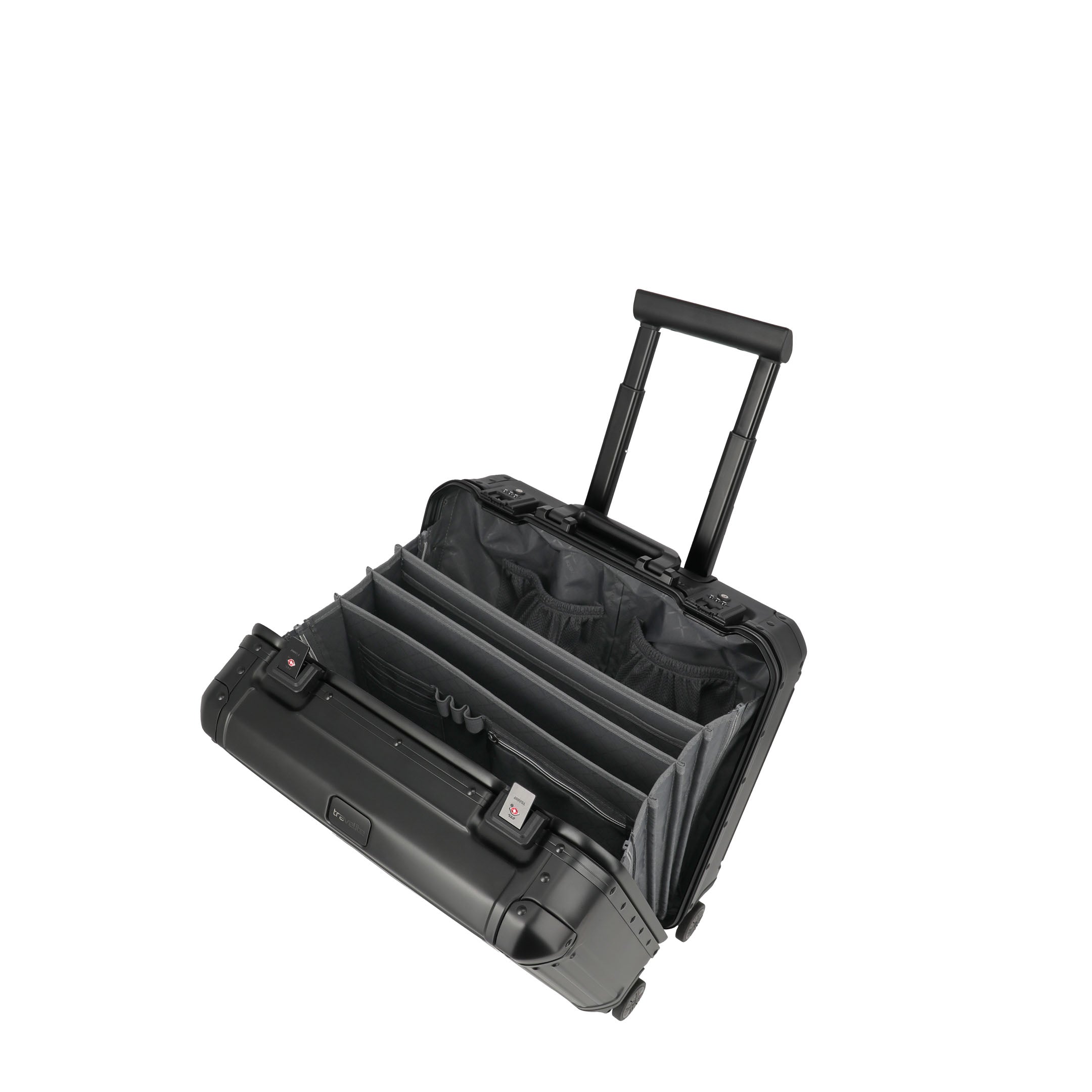 Travelite Next Business Trolley Pilotväska 15.6", Black