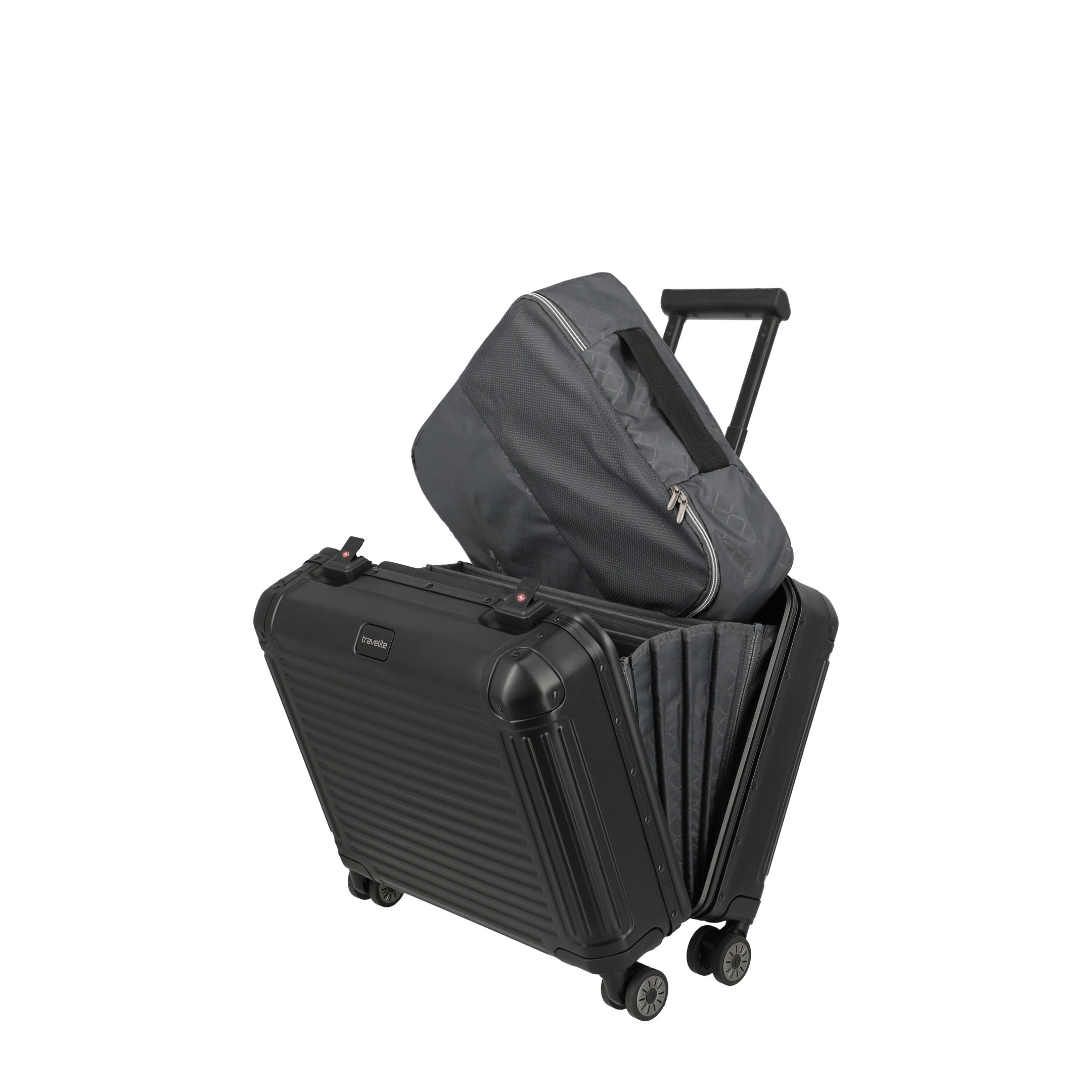 Travelite Next Business Trolley Pilotväska 15.6", Black