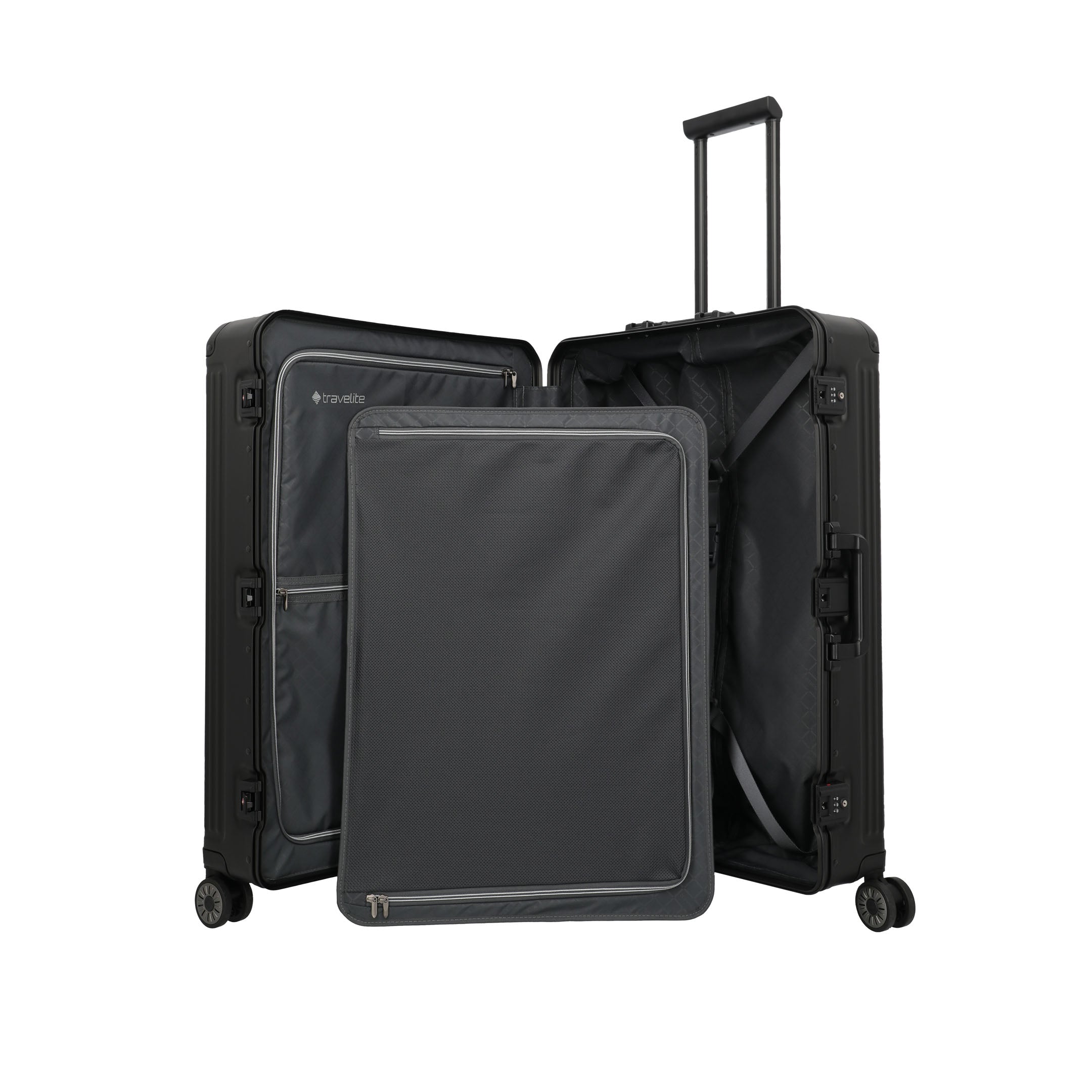Travelite Next Trolley L Resväska 77 cm, Black