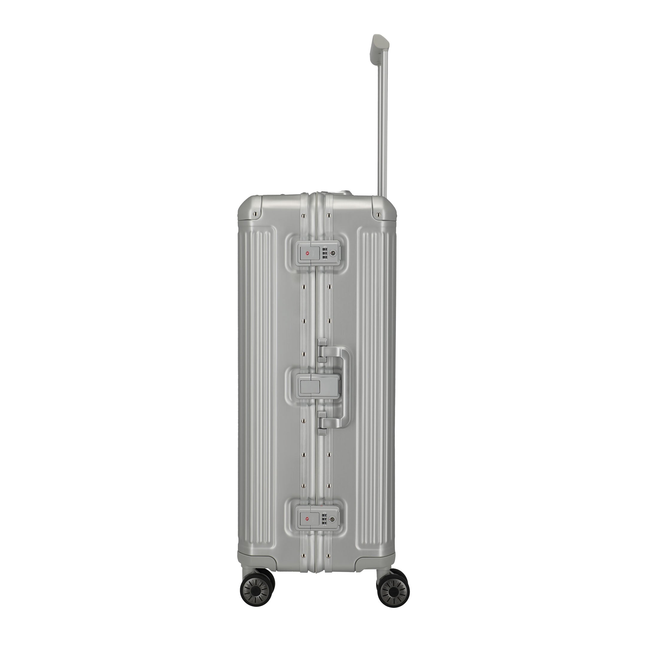 Travelite Next Trolley L Resväska 77 cm, Silver