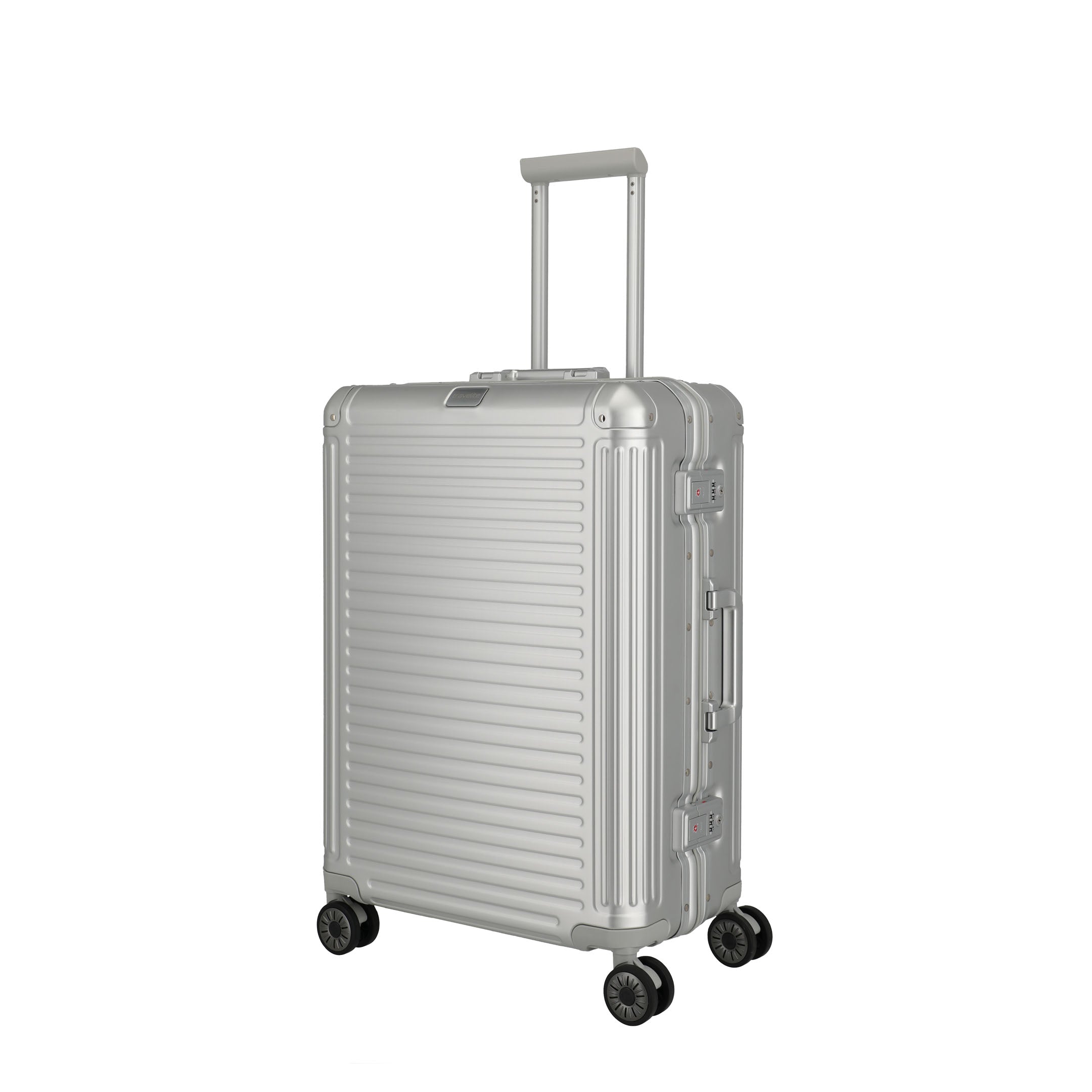 Travelite Next Trolley M Resväska 67 cm, Silver