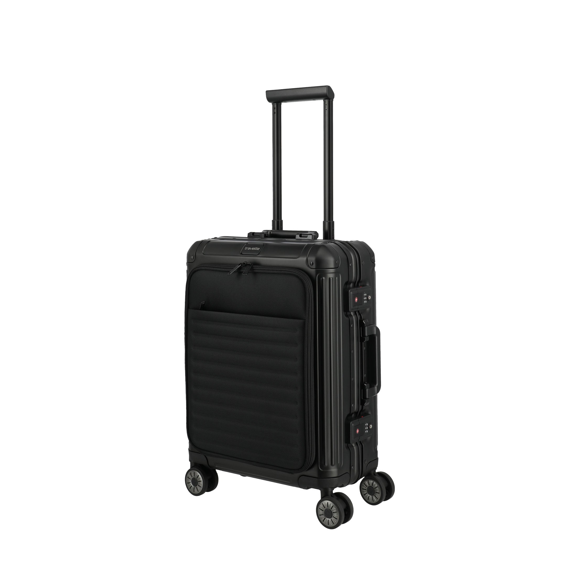 Travelite Next Trolley S+ Resväska 55 cm, Black
