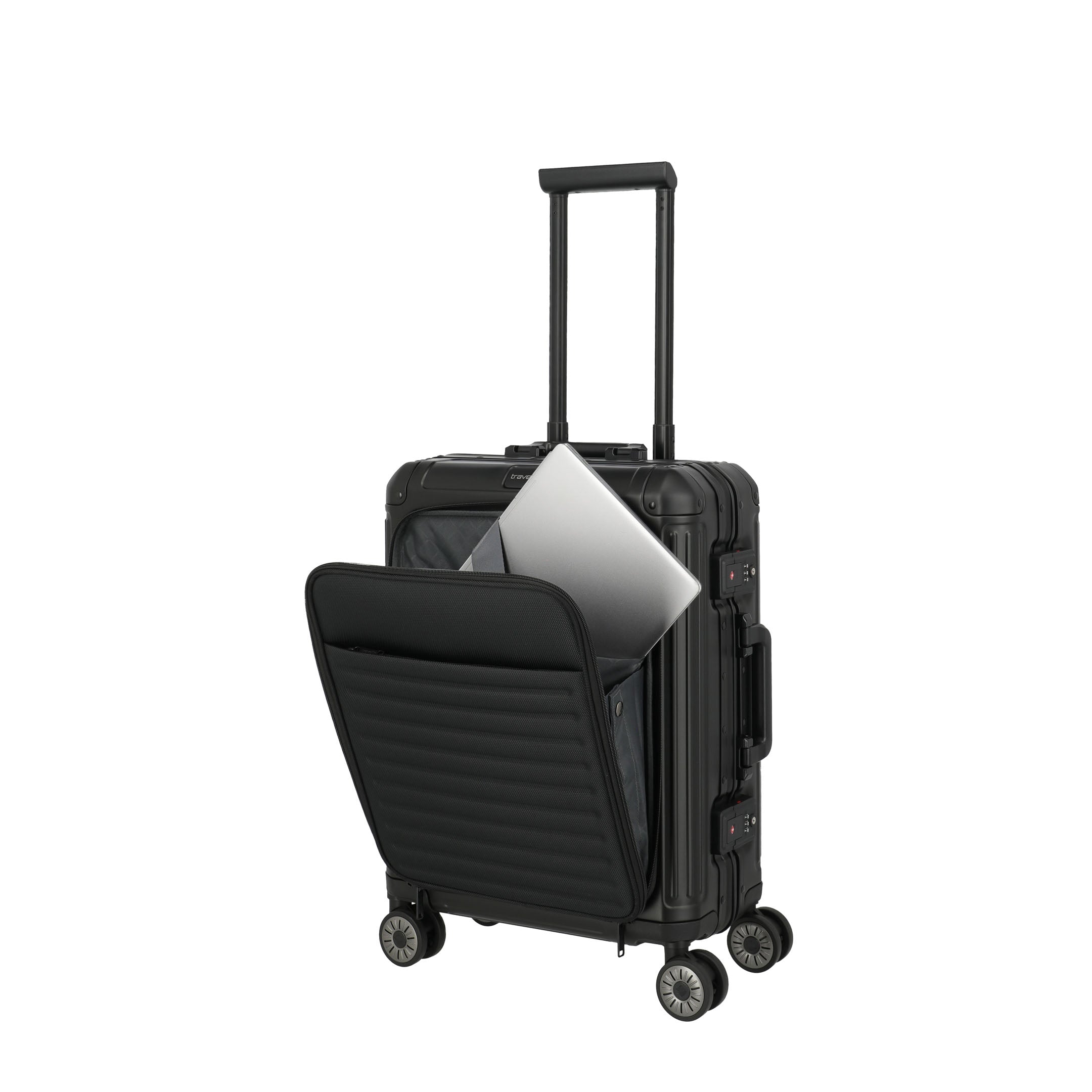 Travelite Next Trolley S+ Resväska 55 cm, Black