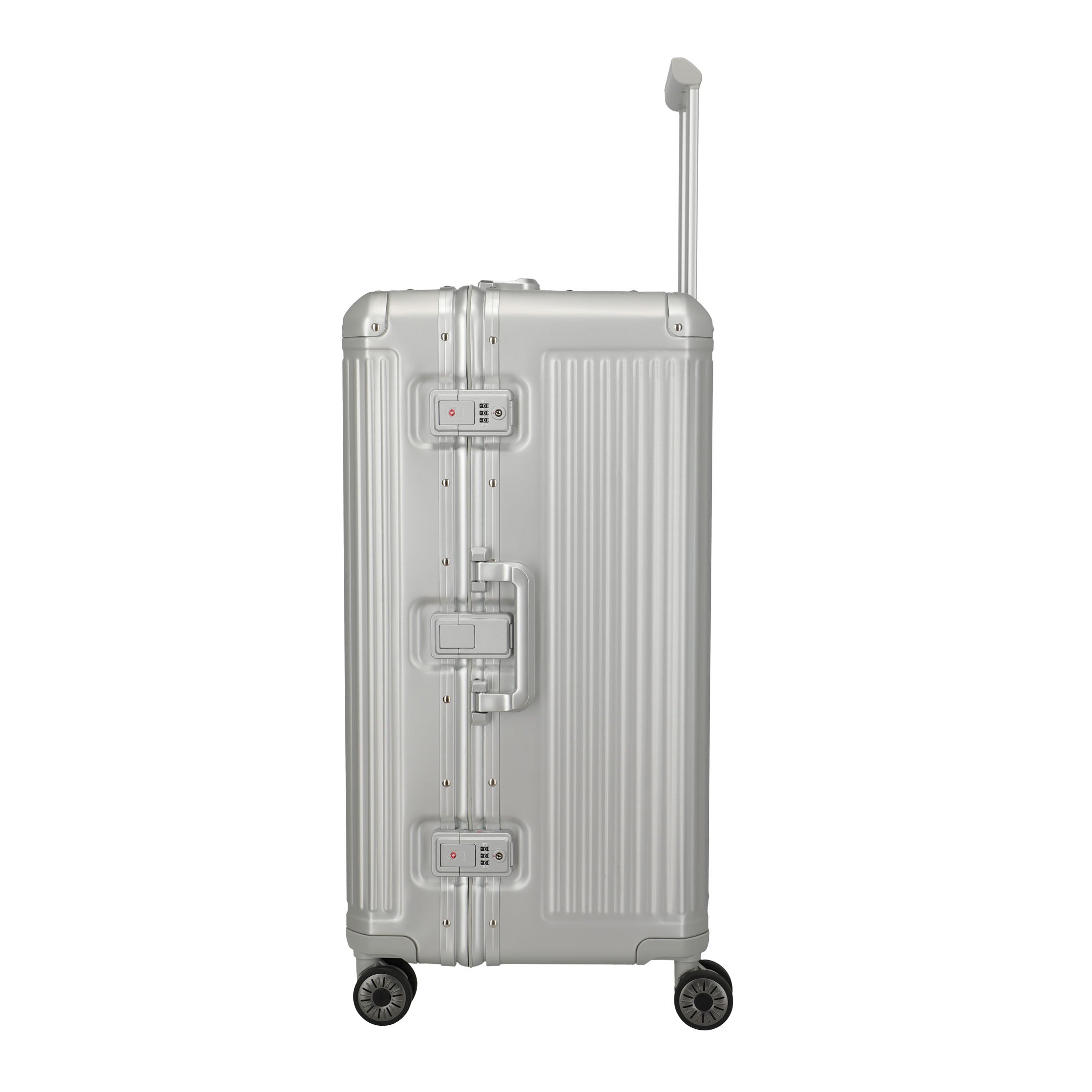 Travelite Next Trunk L Koffert 76 cm, Silver