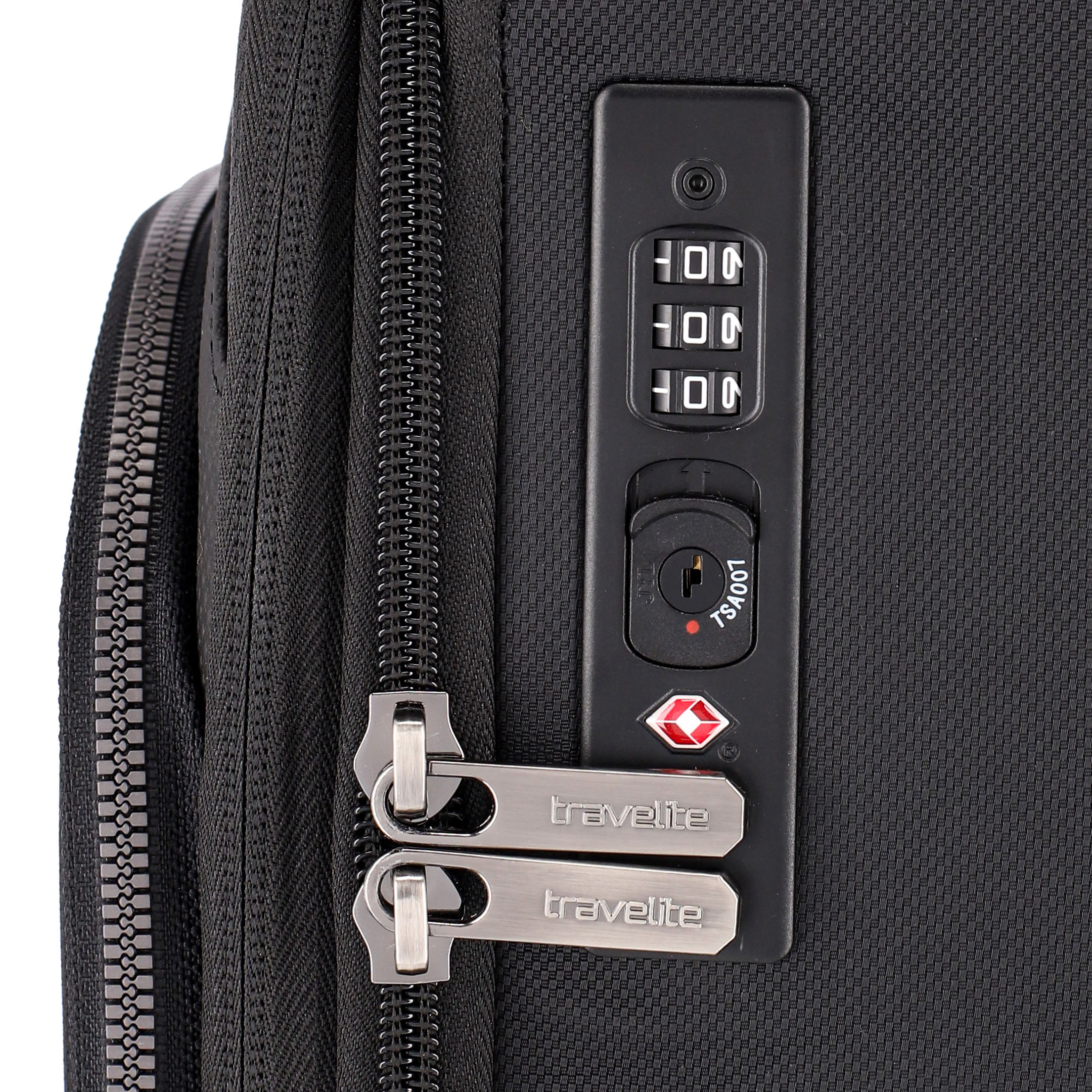 Travelite Priima Trolley L Expanderbar Resväska 79 cm, Black