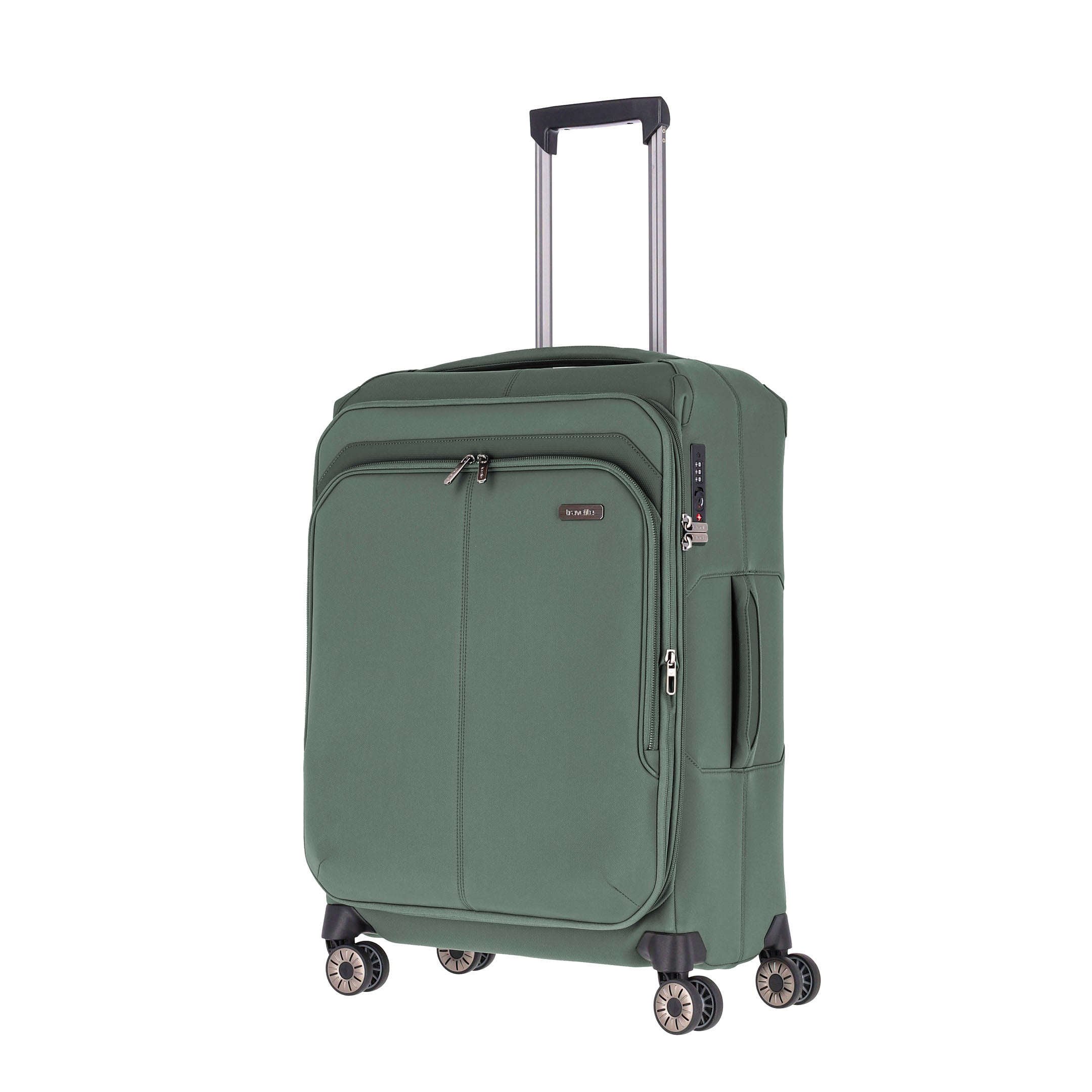Travelite Priima Trolley M Expanderbar Resväska 68 cm, Olive