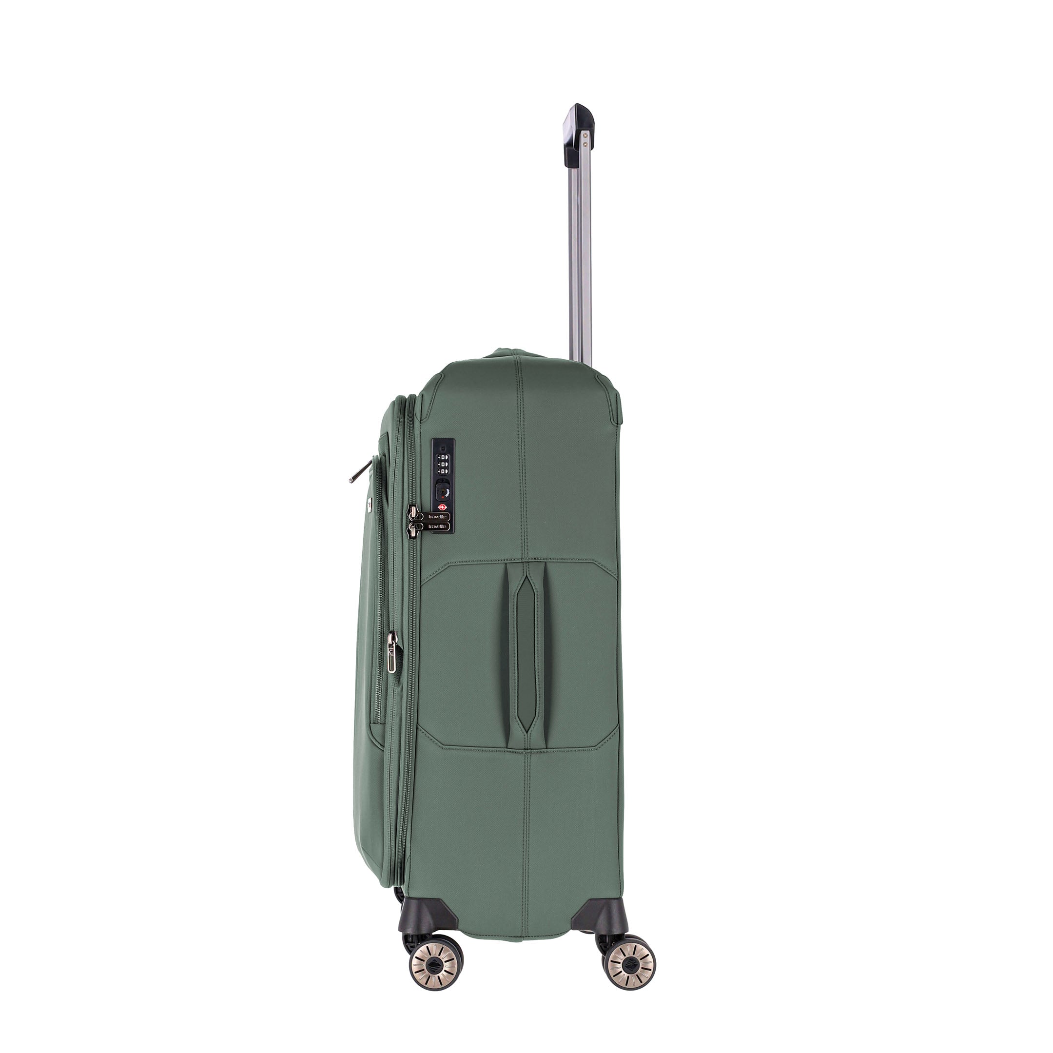 Travelite Priima Trolley M Expanderbar Resväska 68 cm, Olive