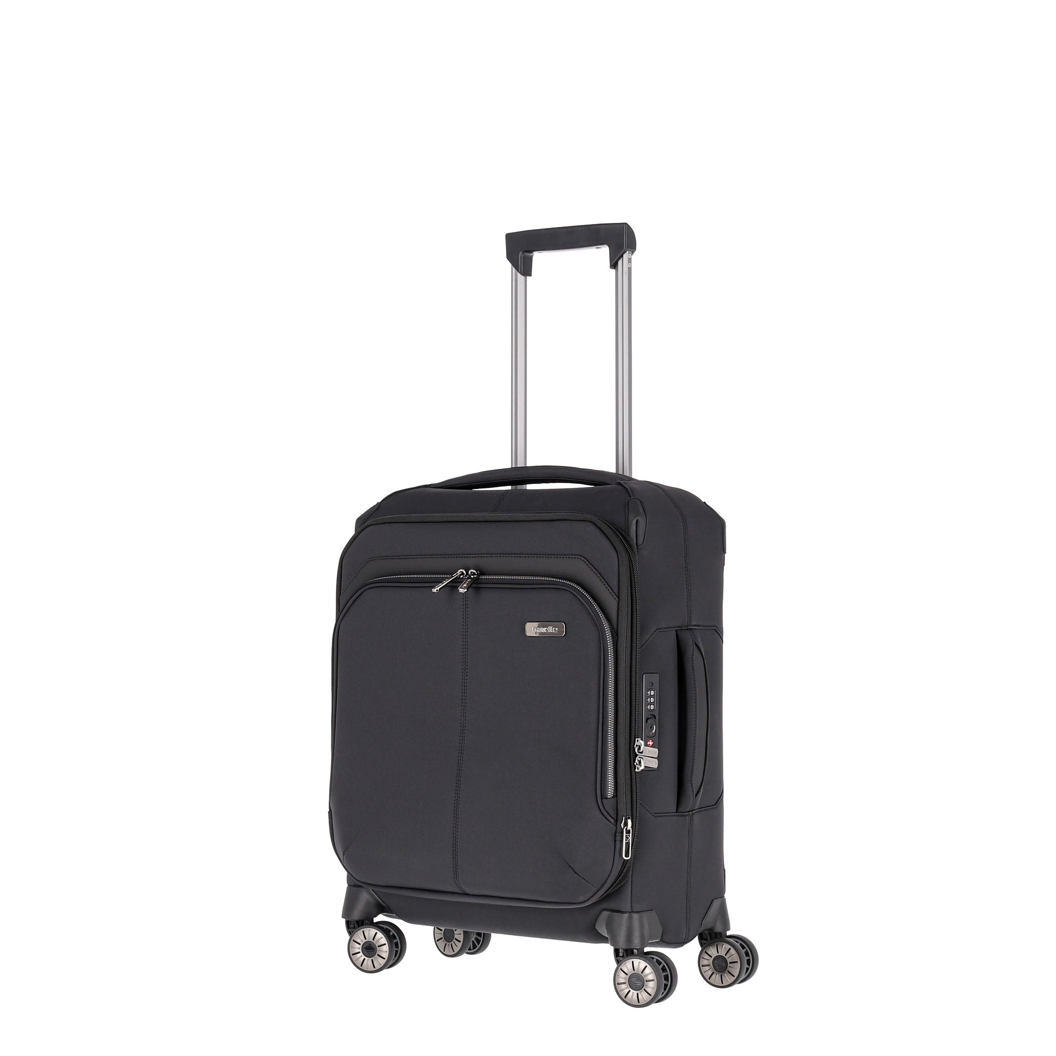 Travelite Priima Trolley S Expanderbar Resväska 55 cm, Black
