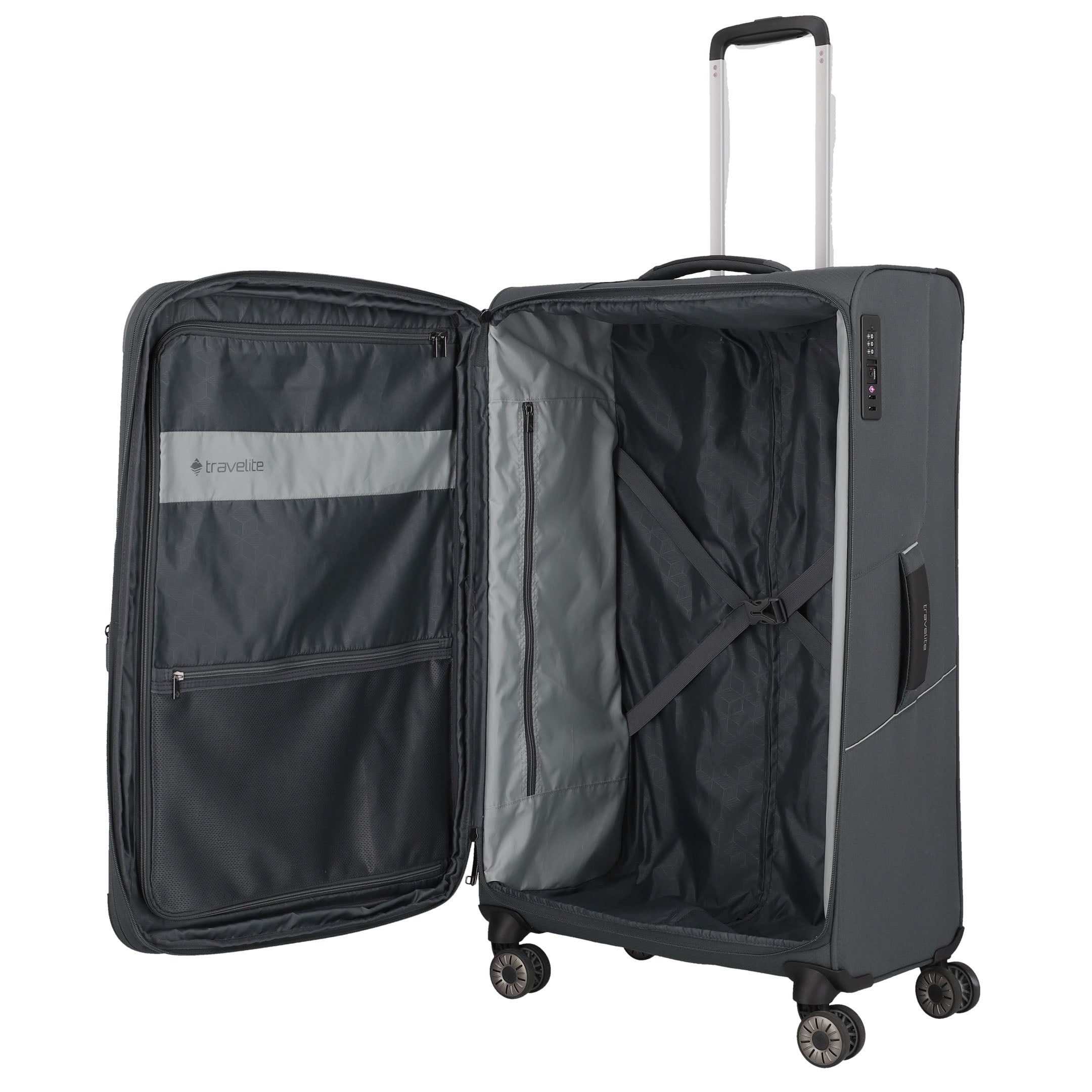 Travelite Skaii Trolley L Expanderbar Resväska 78 cm, Anthracite