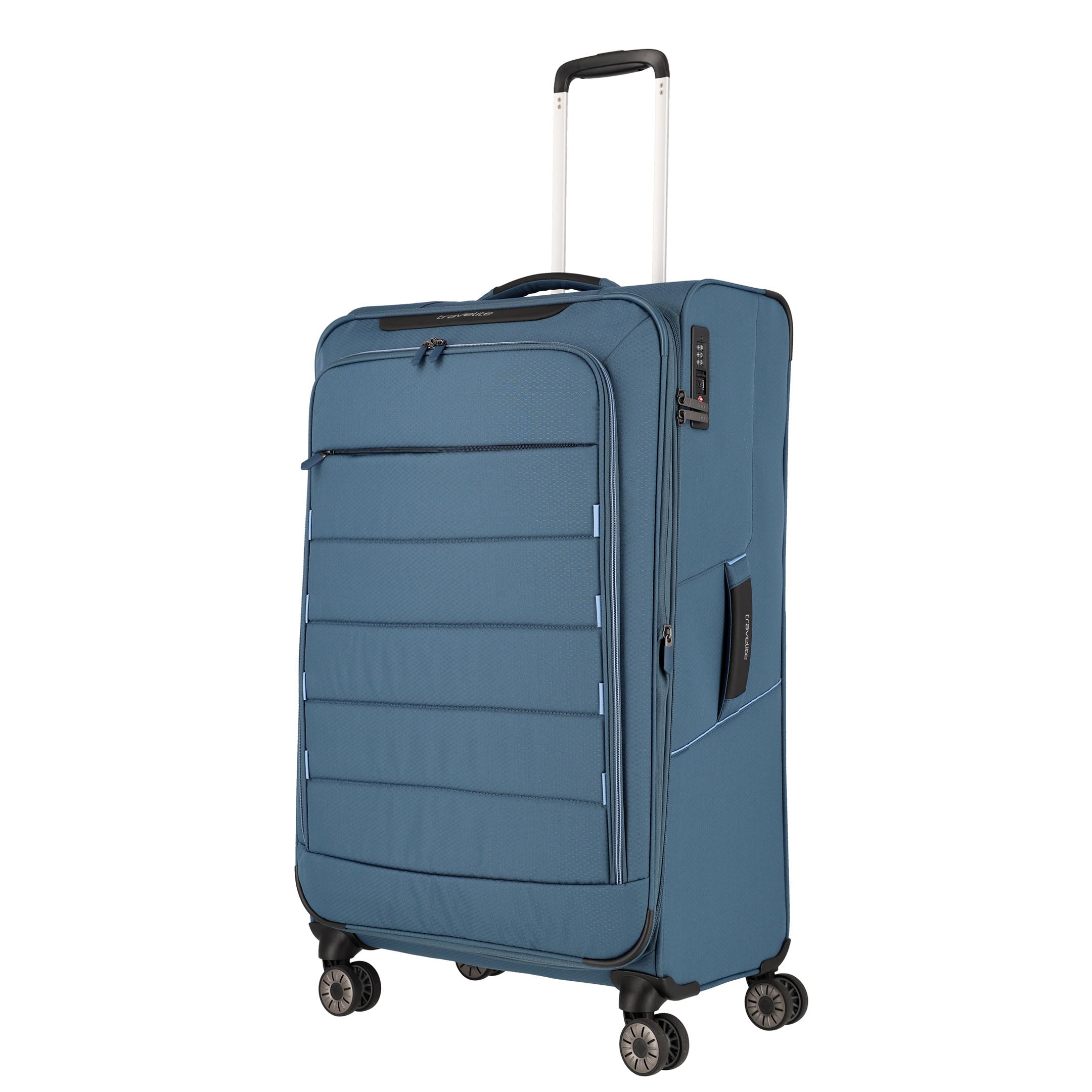 Travelite Skaii Trolley L Expanderbar Resväska 78 cm, Blue
