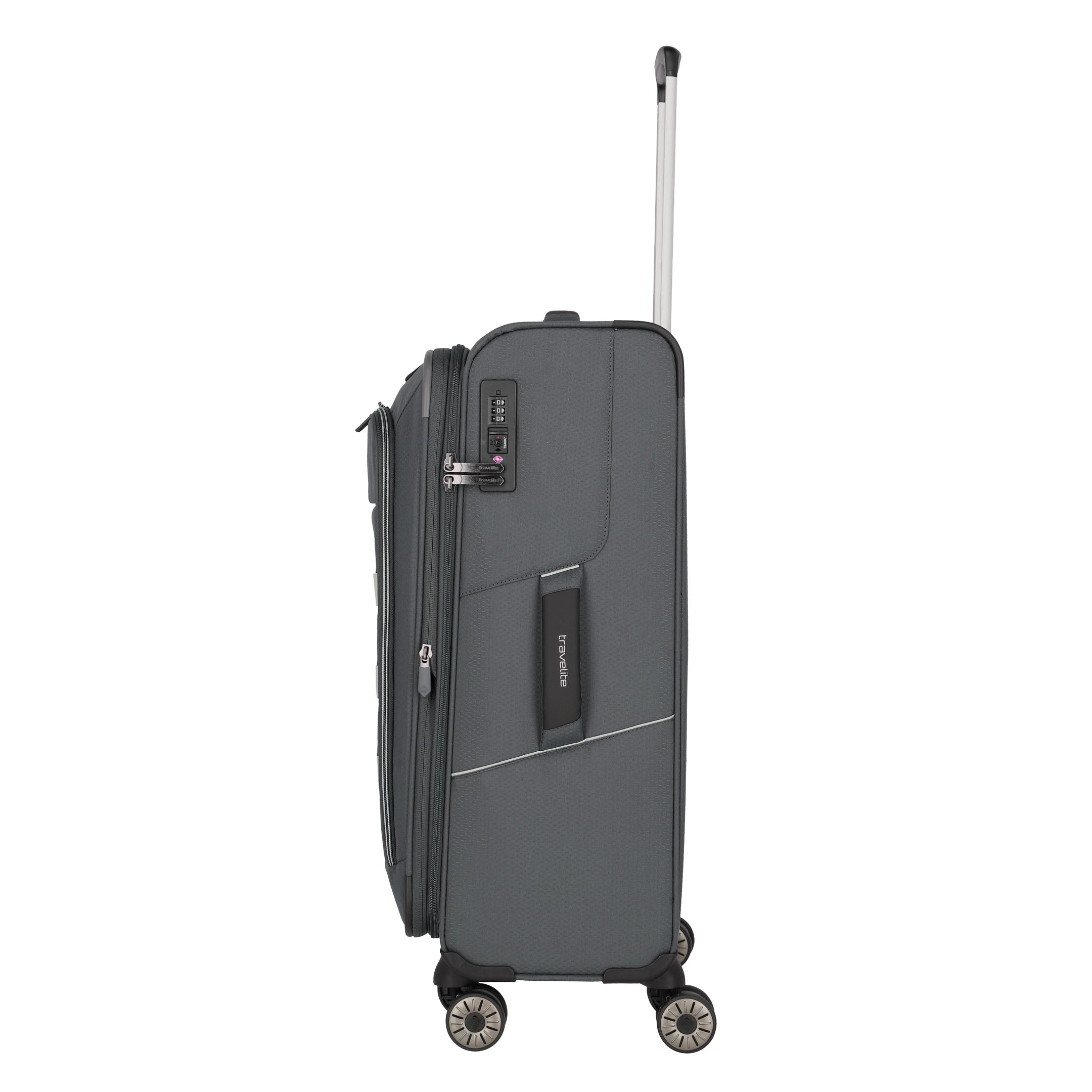 Travelite Skaii Trolley M Expanderbar Resväska 67 cm, Anthracite