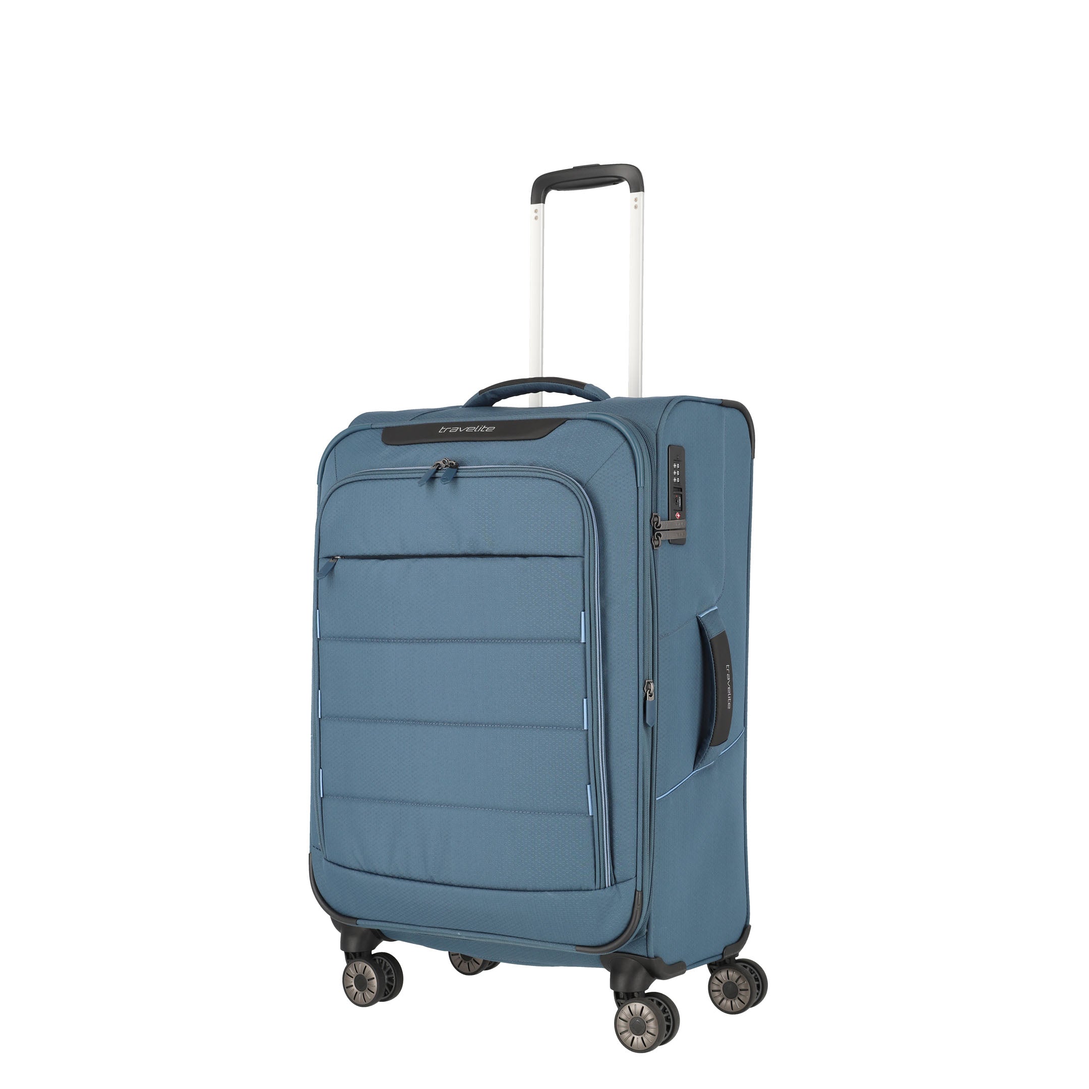 Travelite Skaii Trolley M Expanderbar Resväska 67 cm, Blue