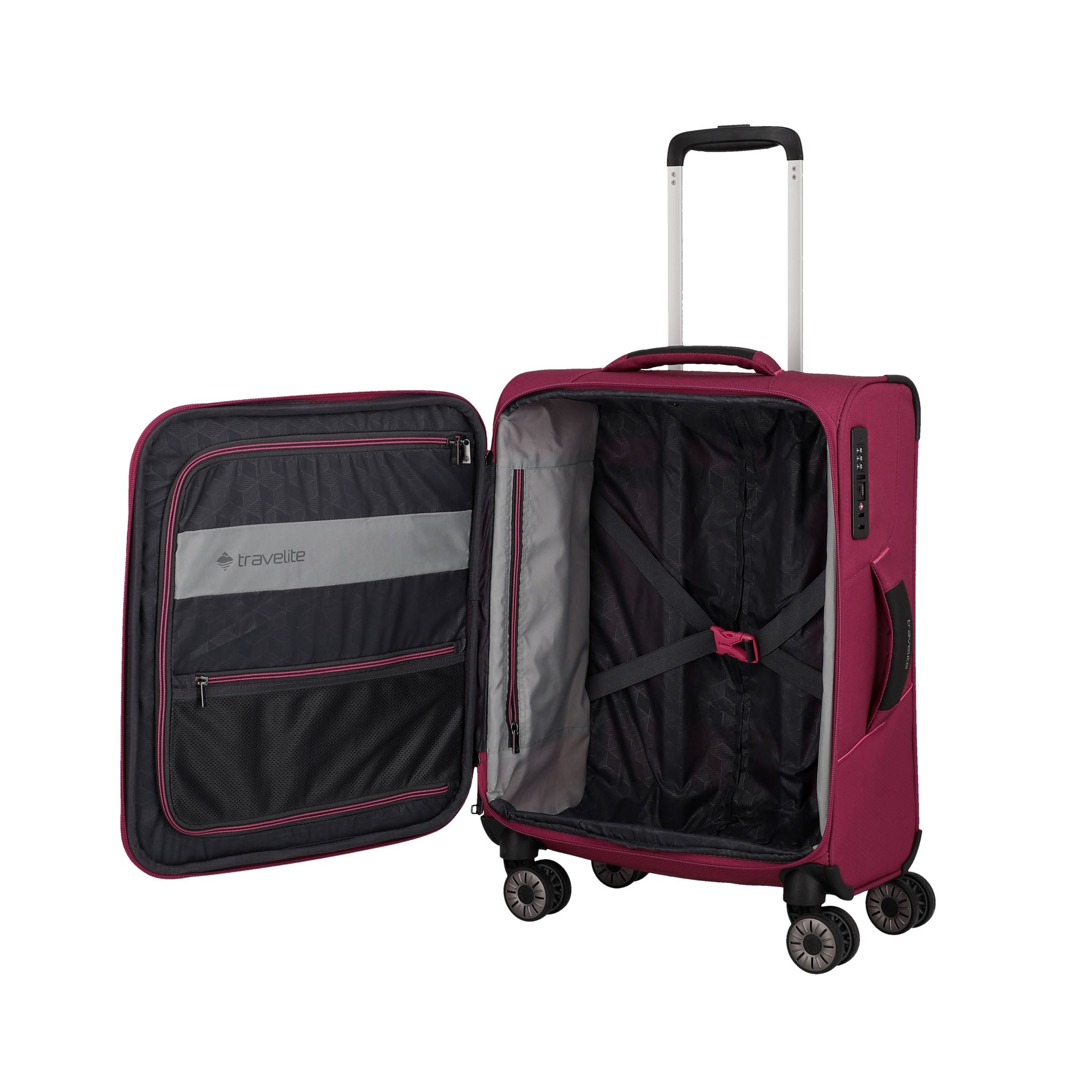 Travelite Skaii Trolley S Resväska 55 cm, Red