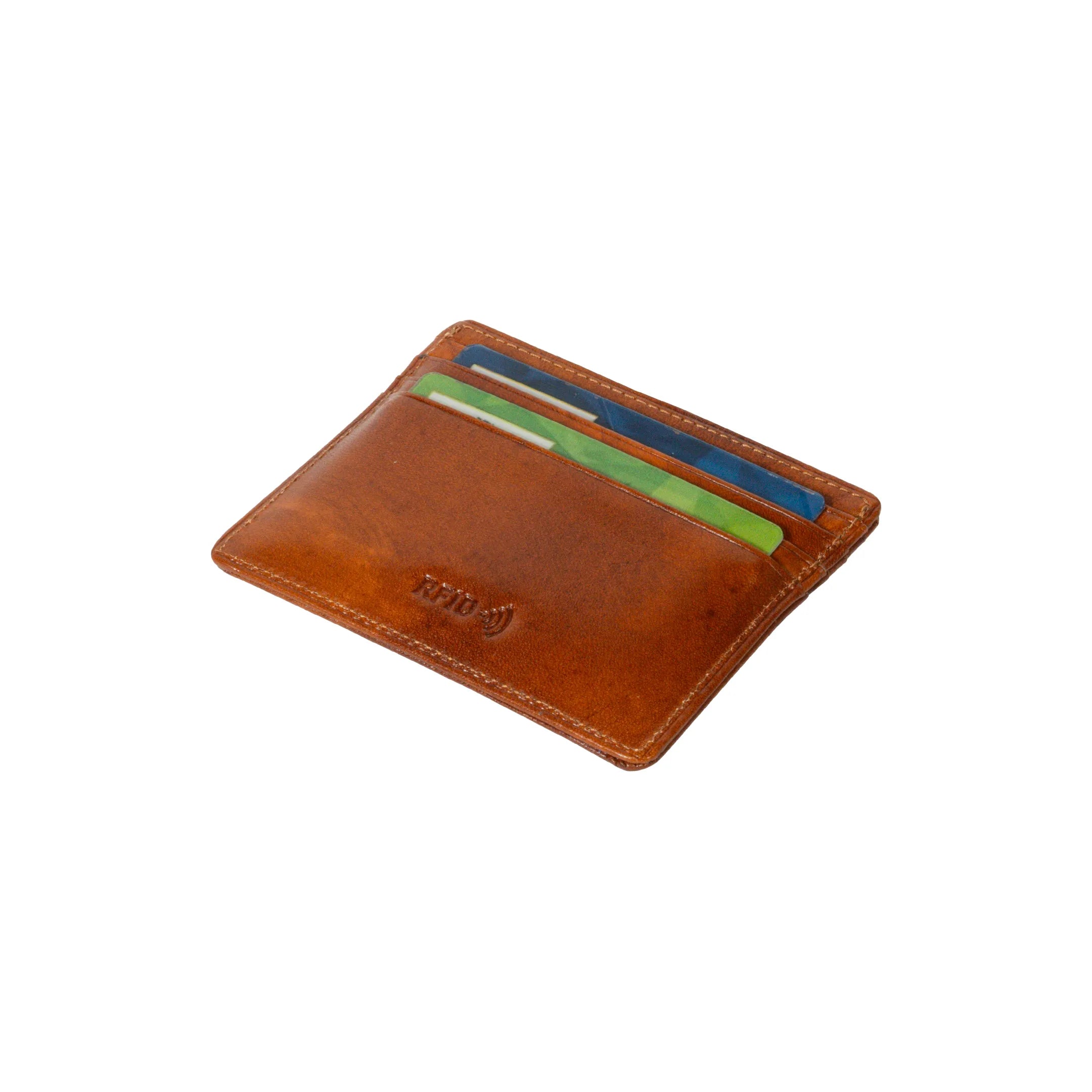 Tony Perotti Creditcard Wallet Van Gogh, Cognac