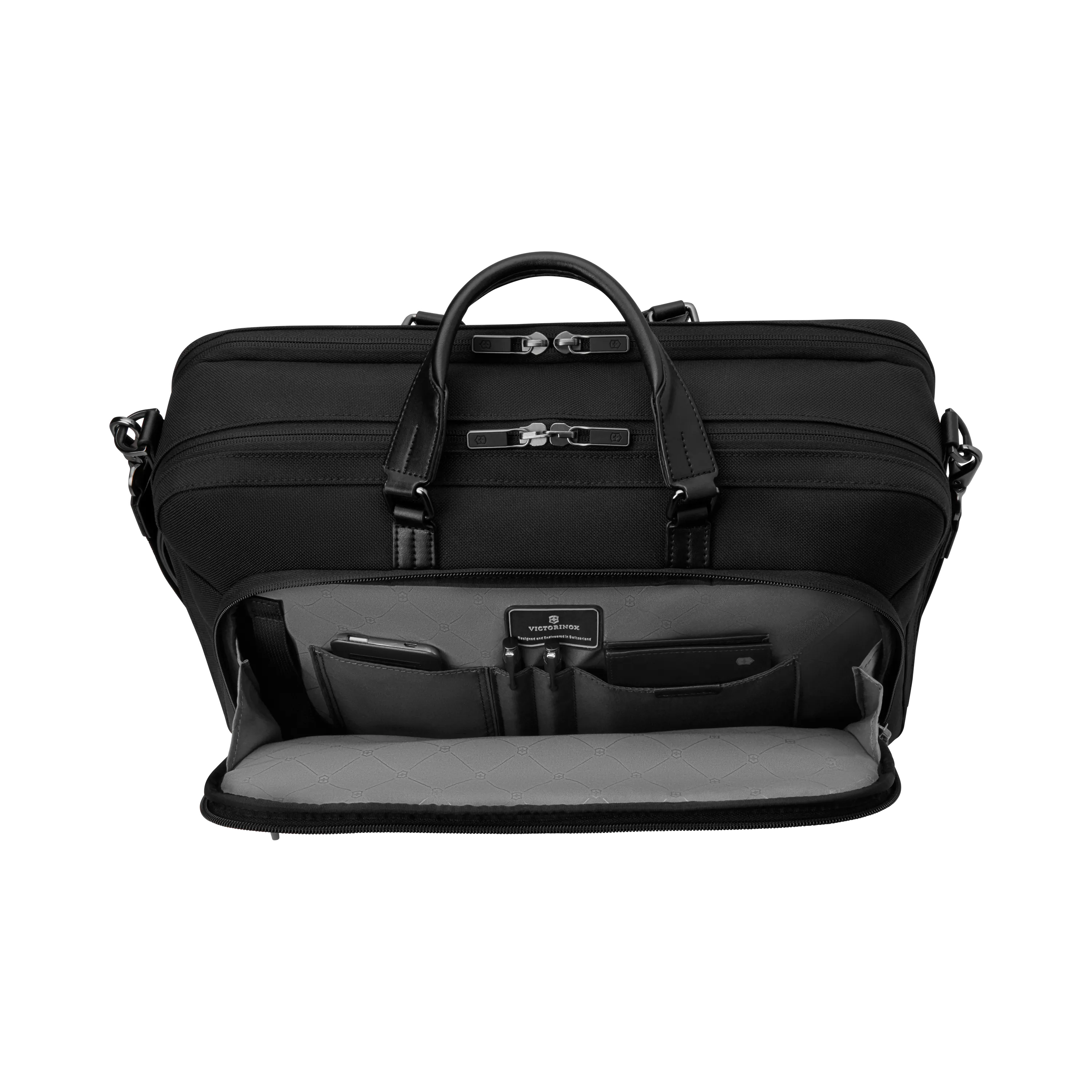 Victorinox Werks Professional Cordura, 2-Way Carry Laptop Bag, Black