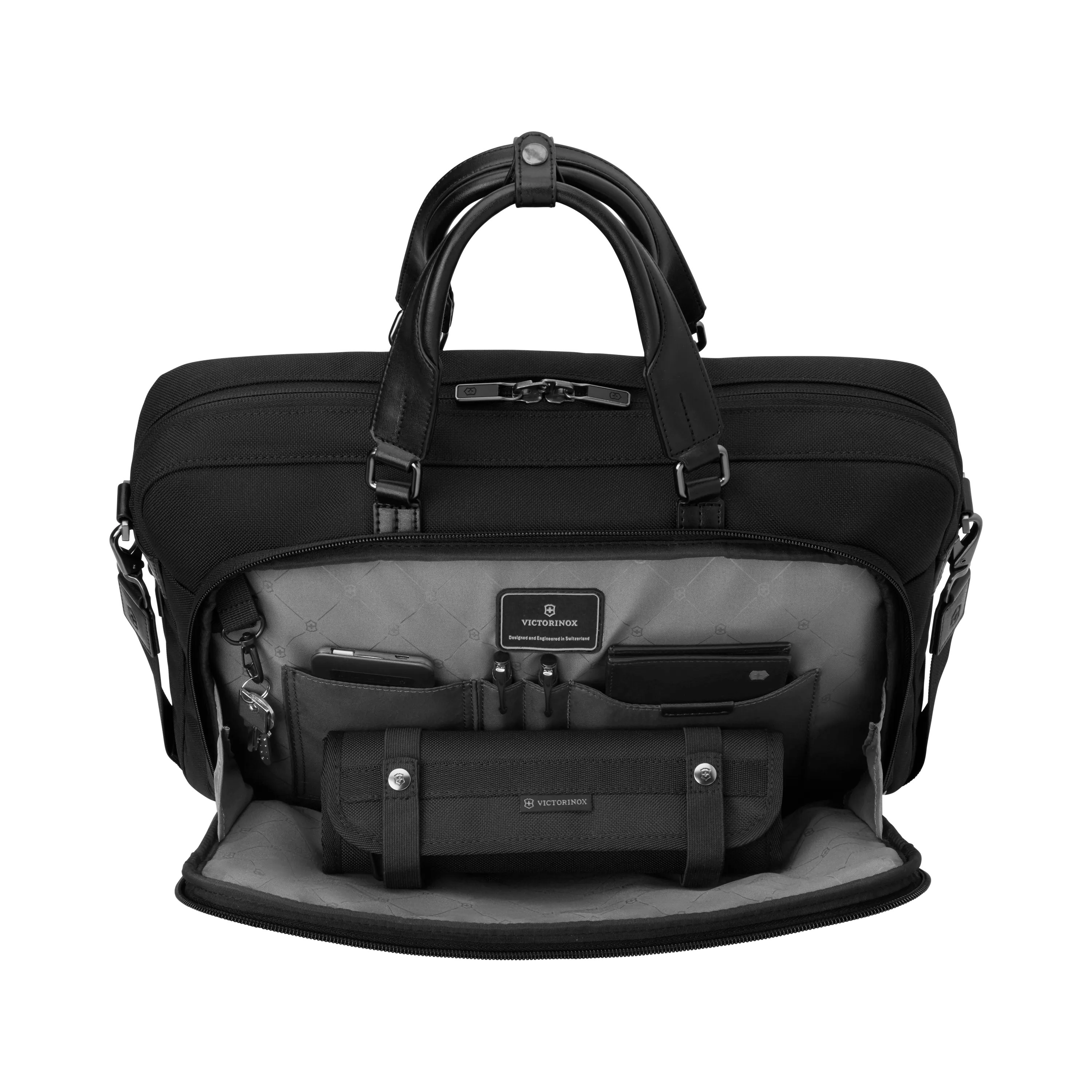Victorinox Werks Professional Cordura, 15" Laptop Brief, Black