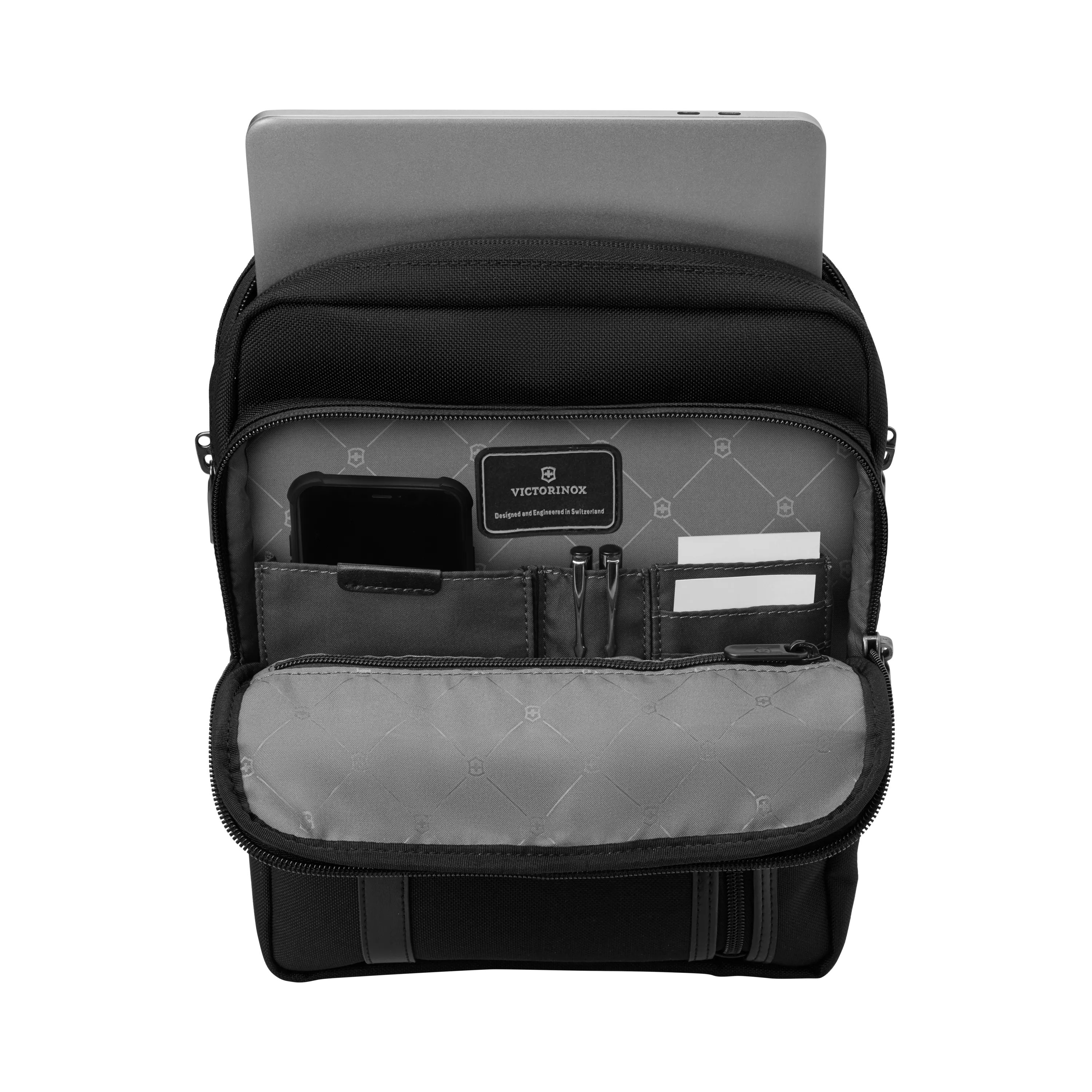 Victorinox Werks Professional Cordura, Crossbody Laptop Bag, Black
