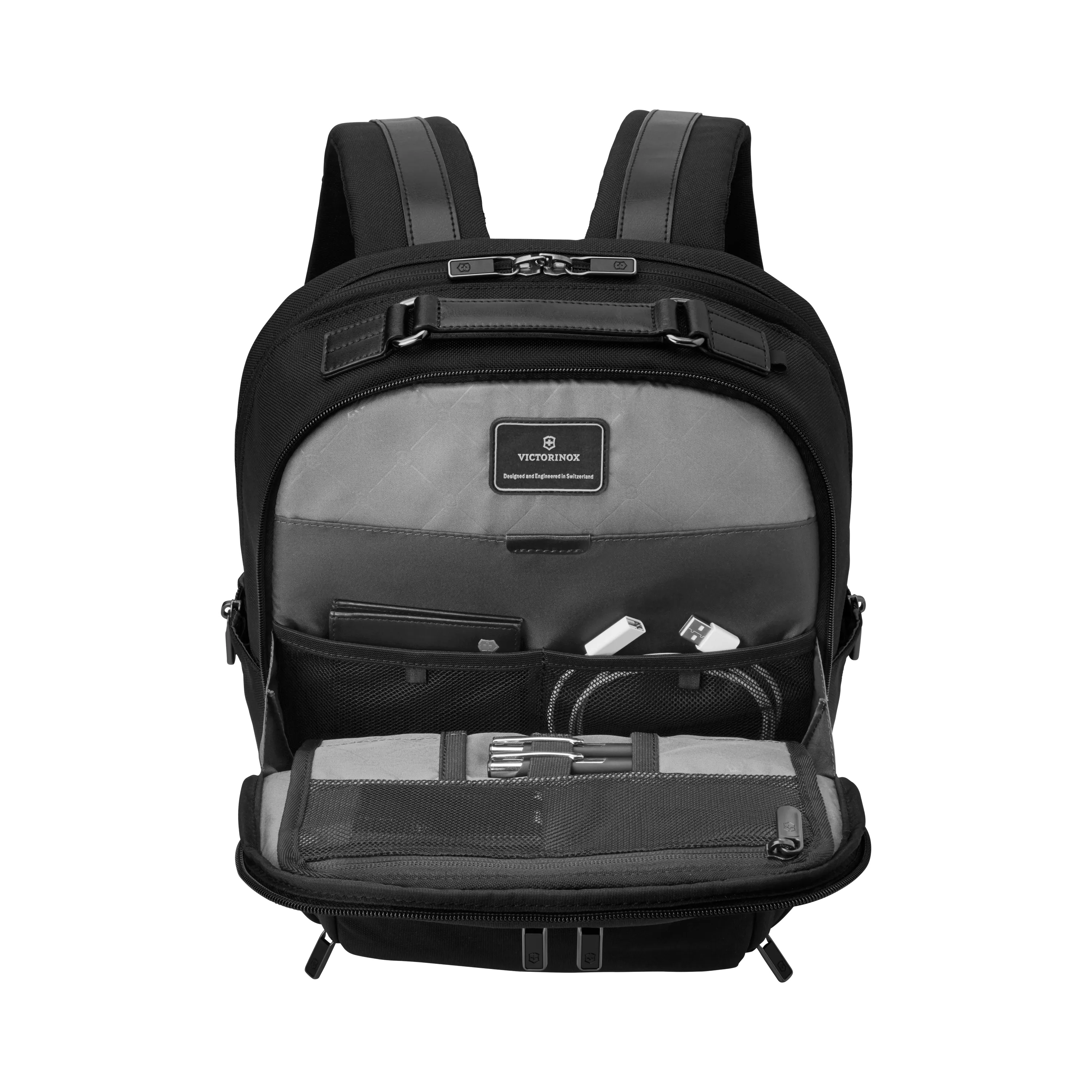 Victorinox Werks Professional Cordura, Compact Backpack, Black