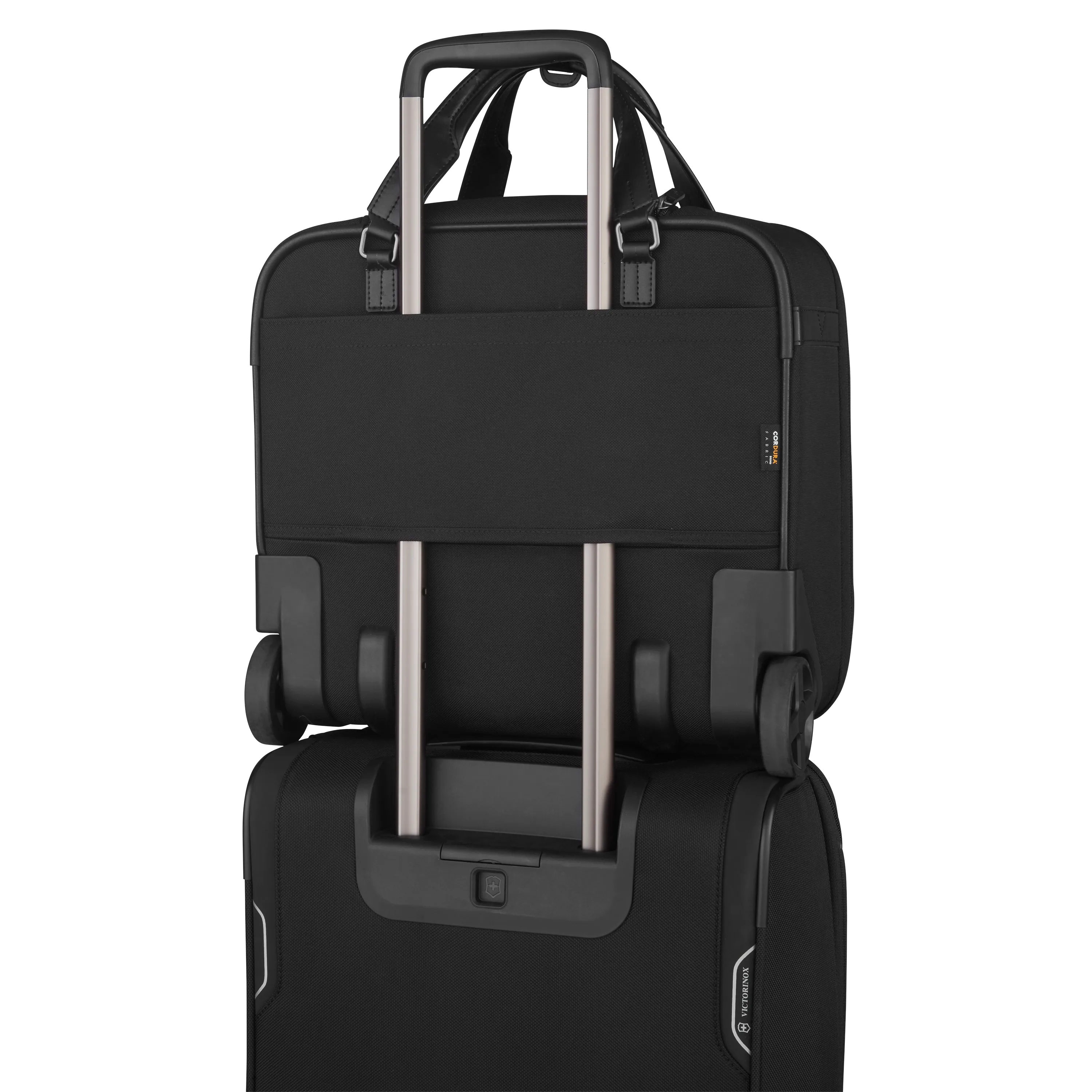 Victorinox Werks Professional Cordura, Wheeled Business Brief Compact, Black