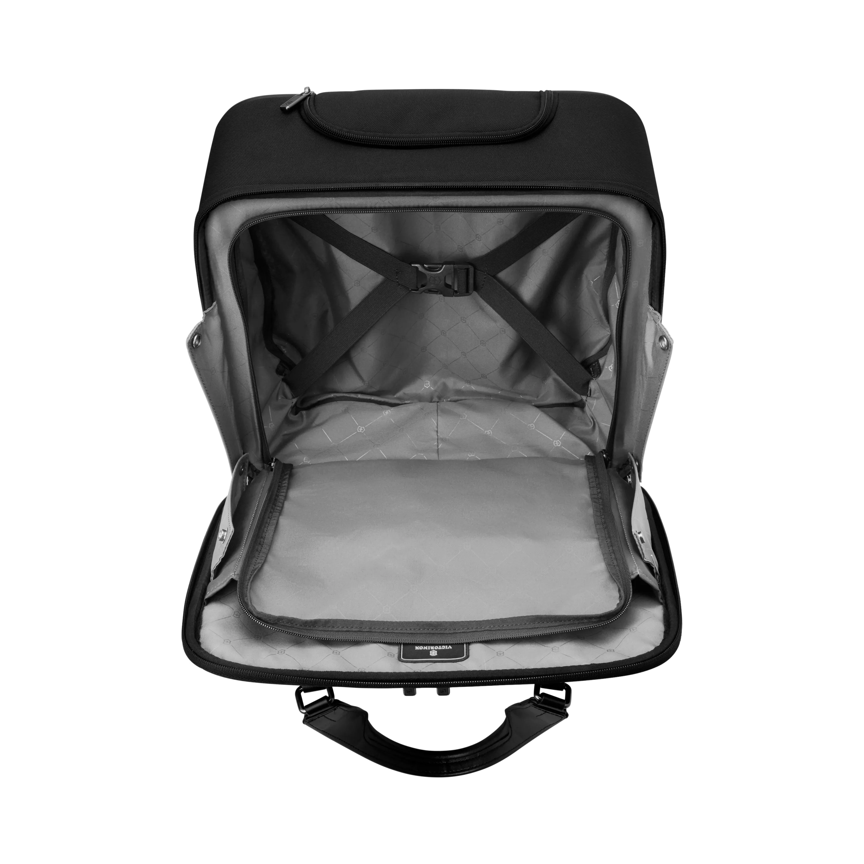 Victorinox Werks Professional Cordura, Wheeled Business Brief Compact, Black