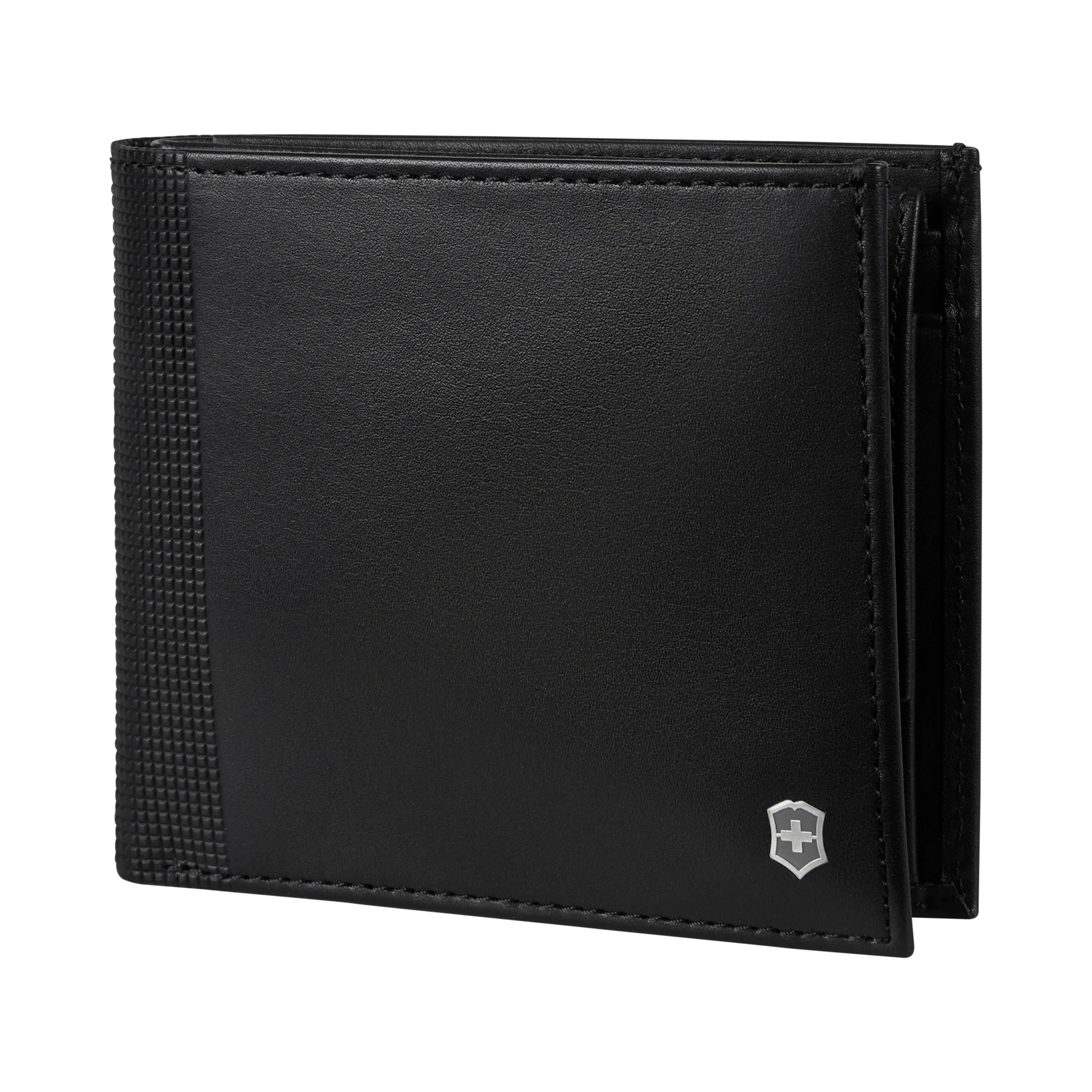 Victorinox Altius Alox, Deluxe Bi-Fold Wallet, Black