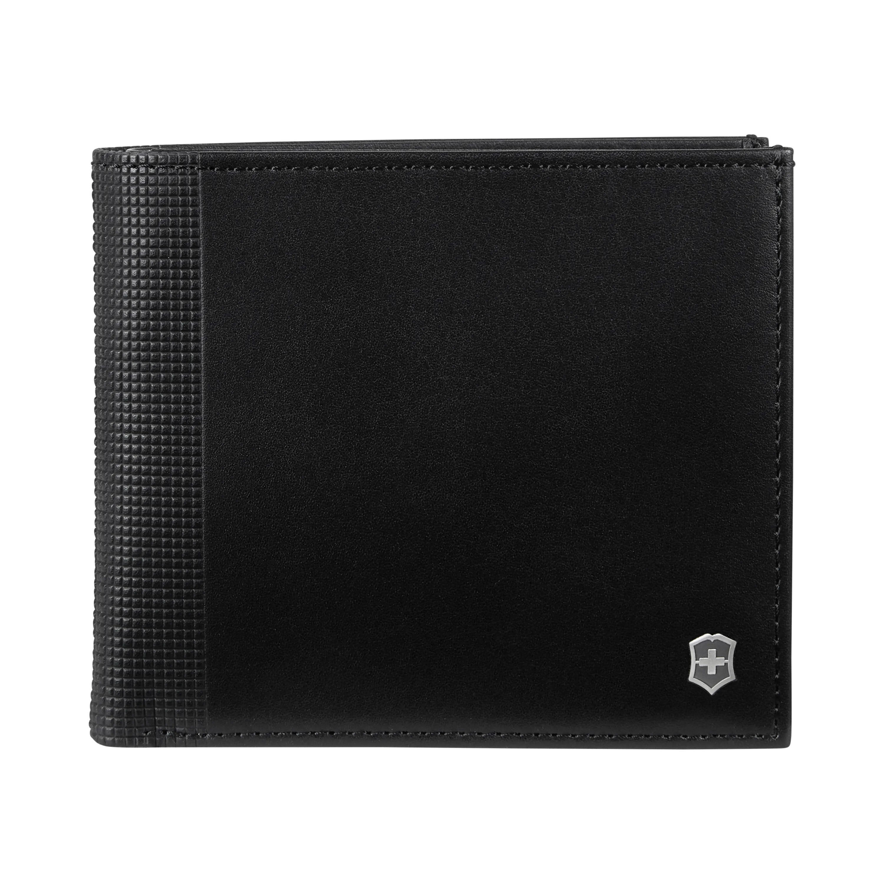 Victorinox Altius Alox, Deluxe Bi-Fold Wallet, Black