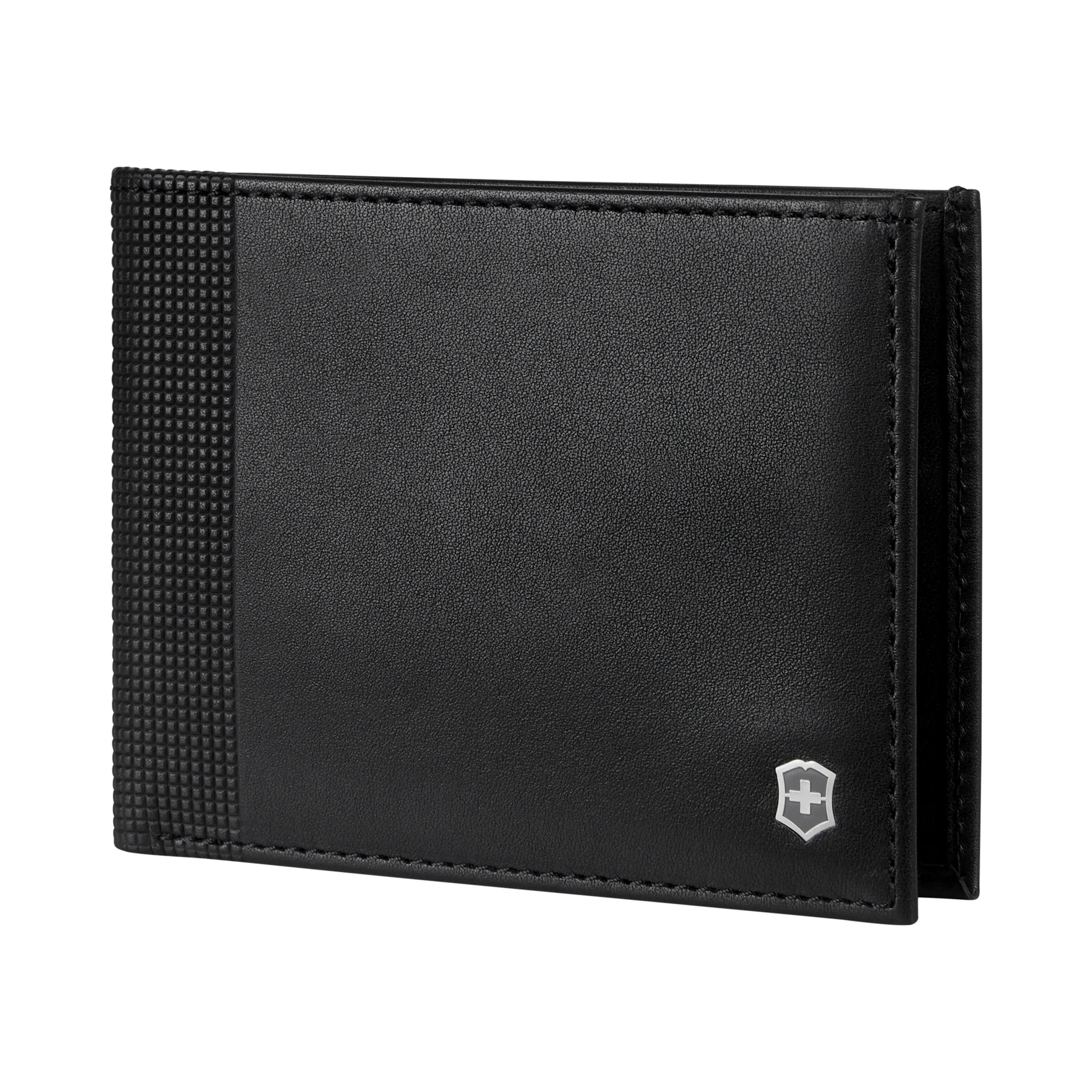 Victorinox Altius Alox, Slim Bi-Fold Wallet, Black