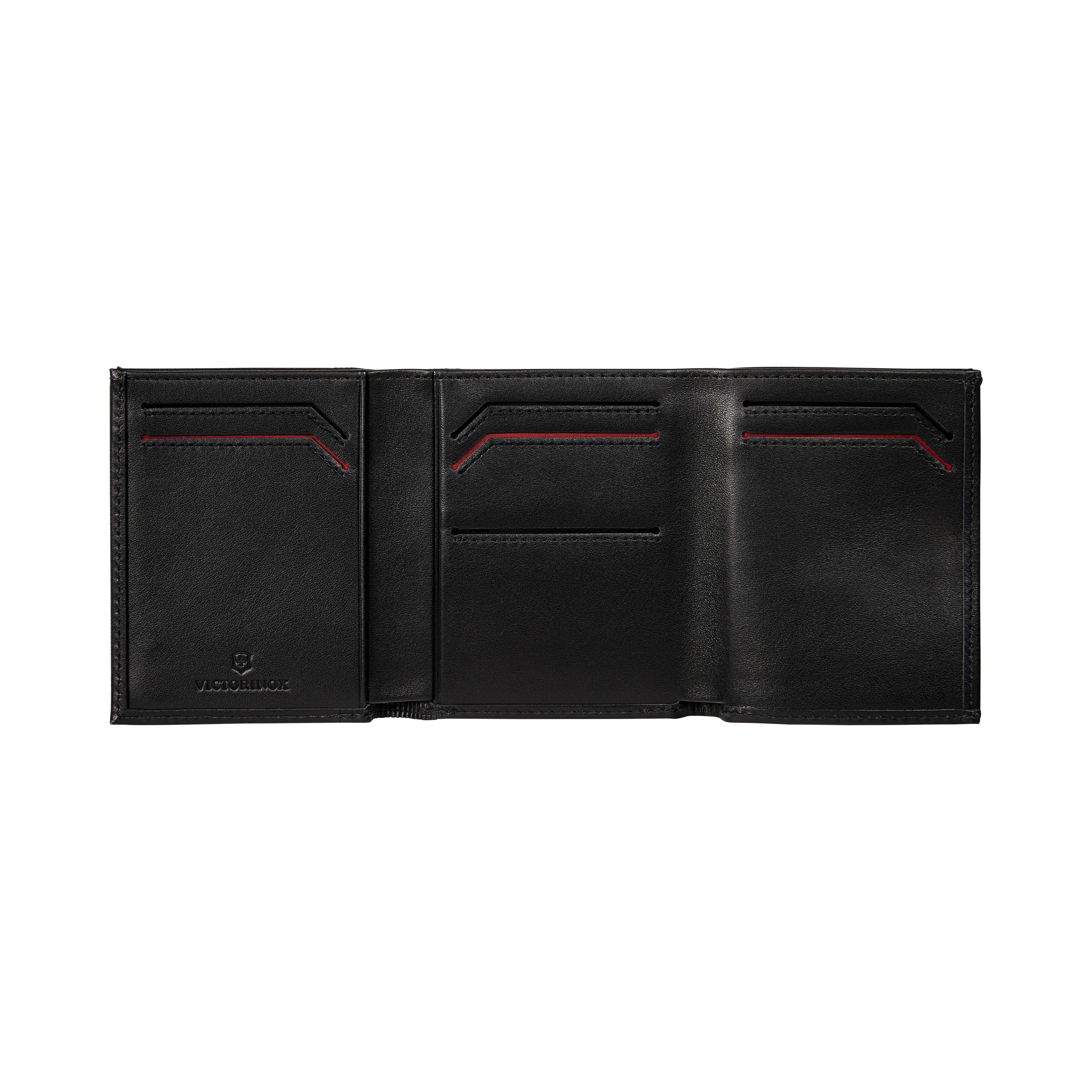 Victorinox Altius Alox, Tri-Fold Wallet, Black