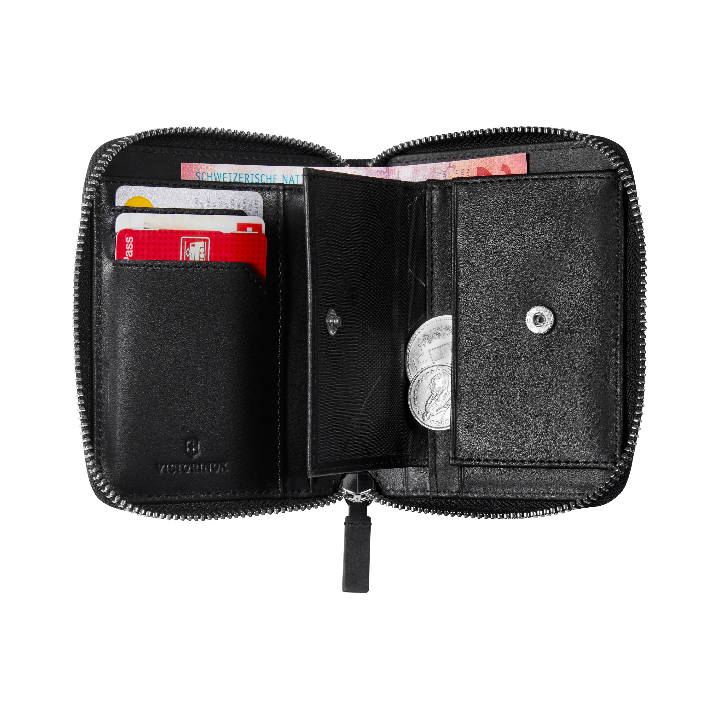 Victorinox Altius Alox, Clutch Wallet, Black