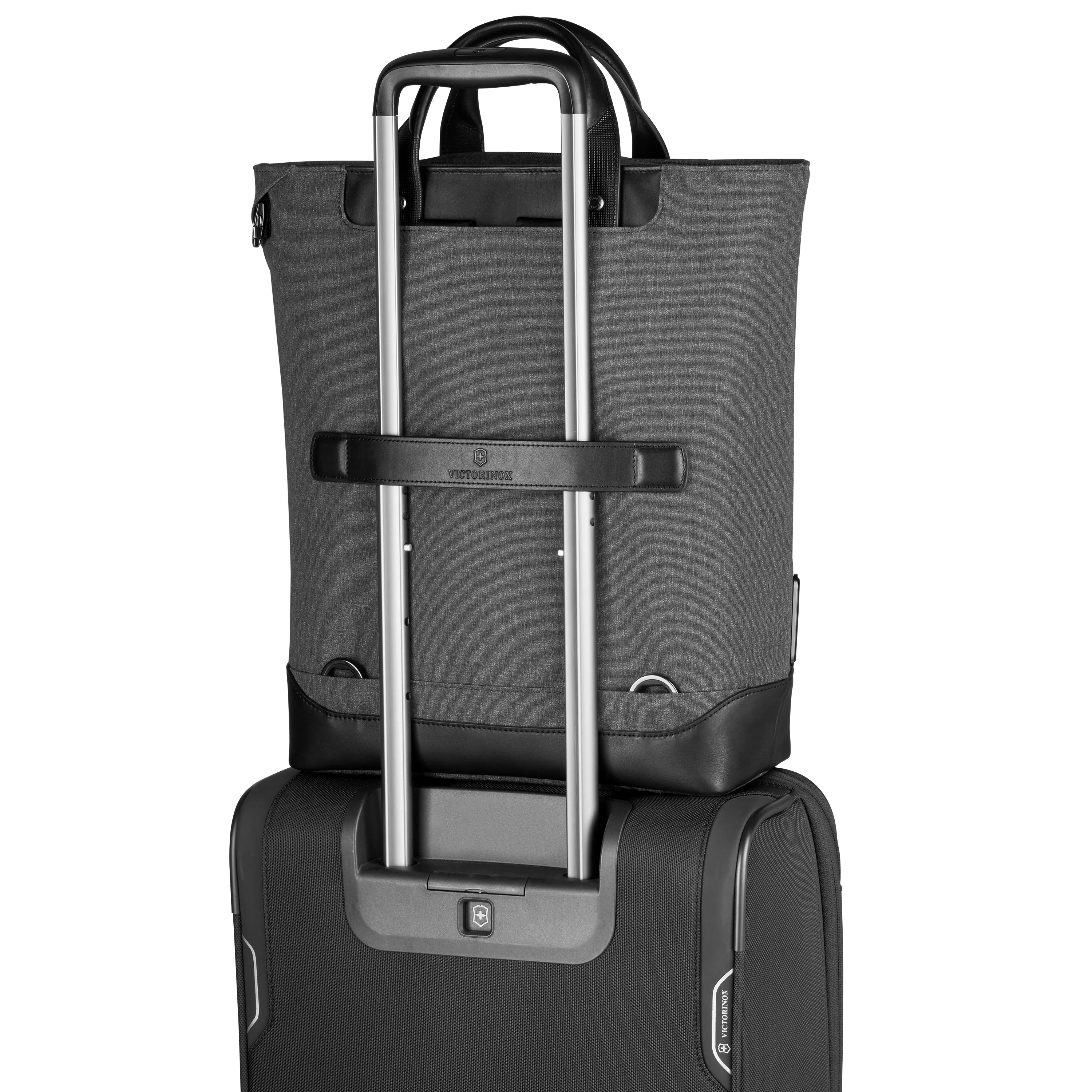 Victorinox Architecture Urban2, 2-Way Carry Tote, Melange Grey/Black