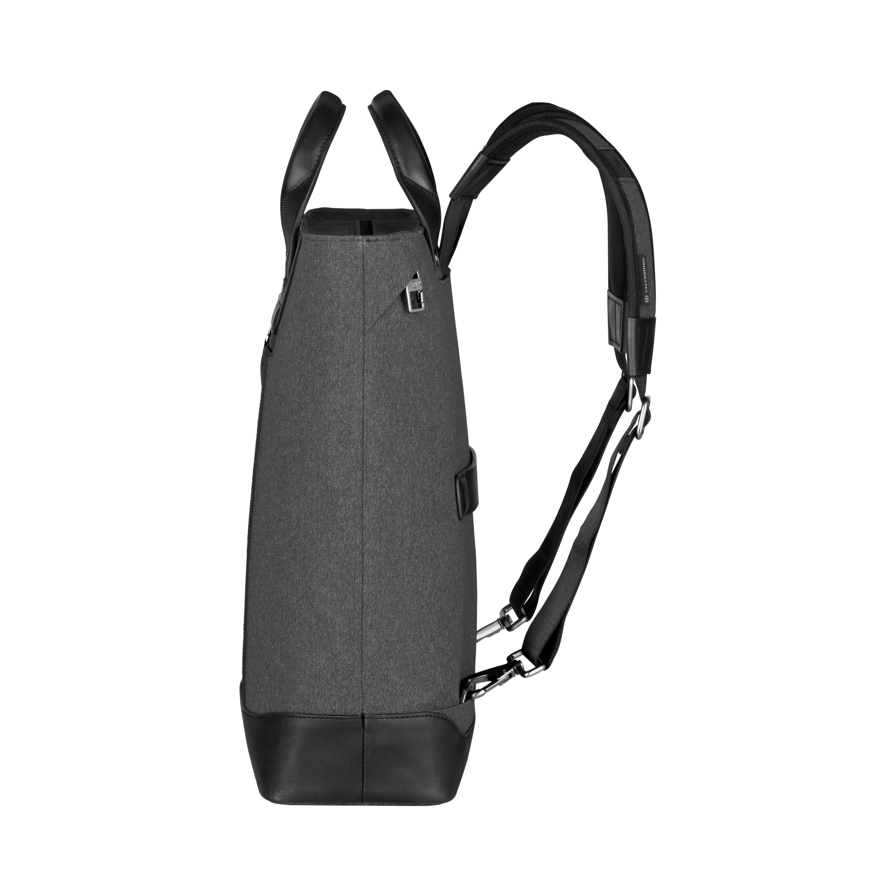 Victorinox Architecture Urban2, 2-Way Carry Tote, Melange Grey/Black