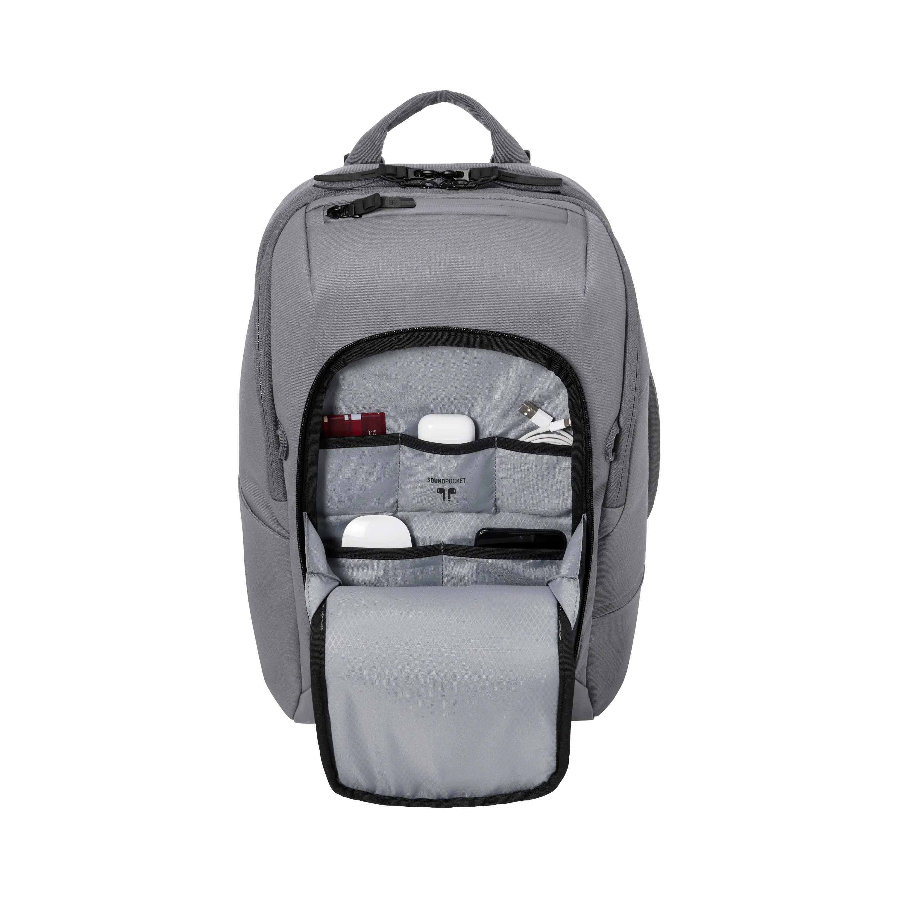 Victorinox Touring 2.0, Commuter Backpack, Stone Grey
