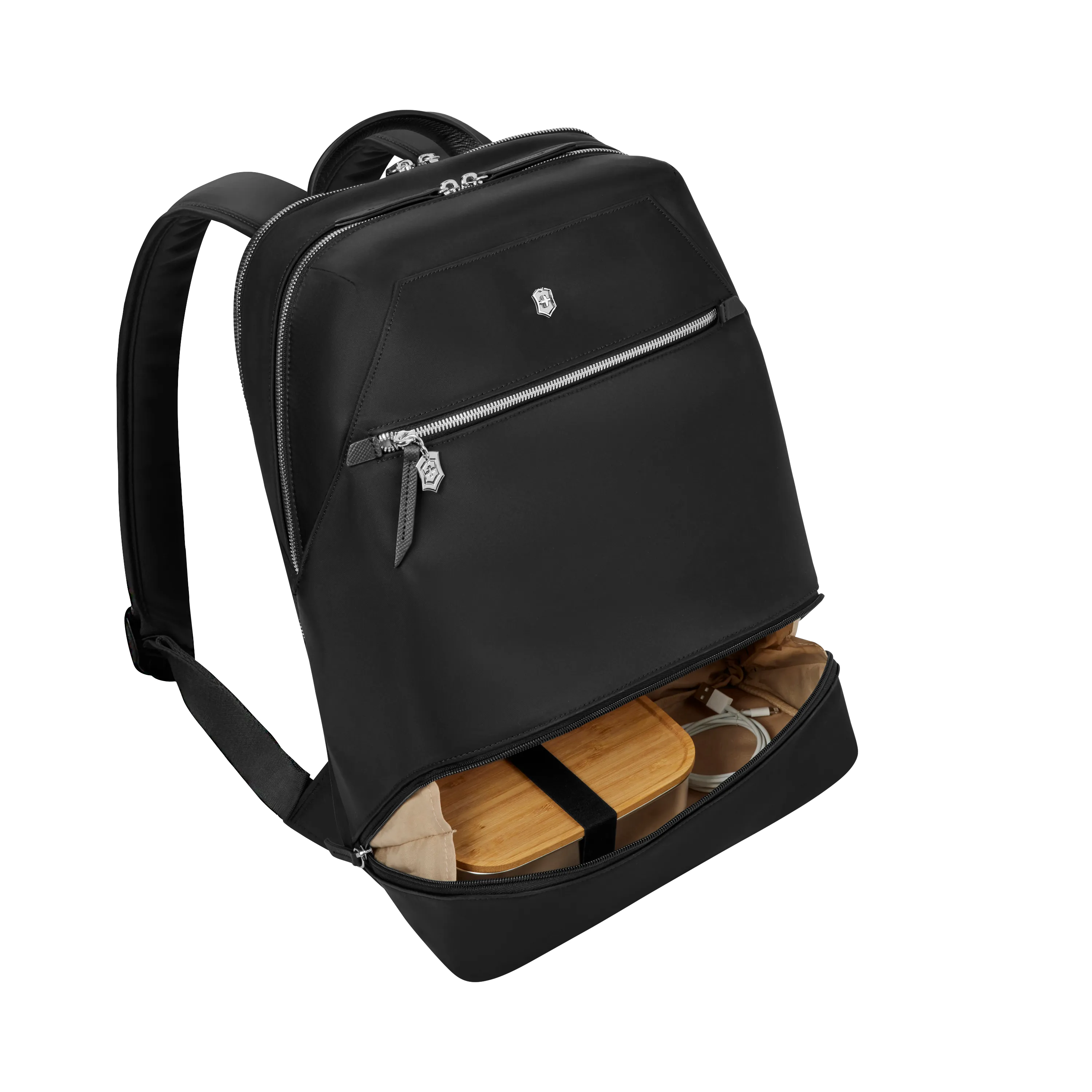Victorinox Victoria Signature, Deluxe Backpack, Black