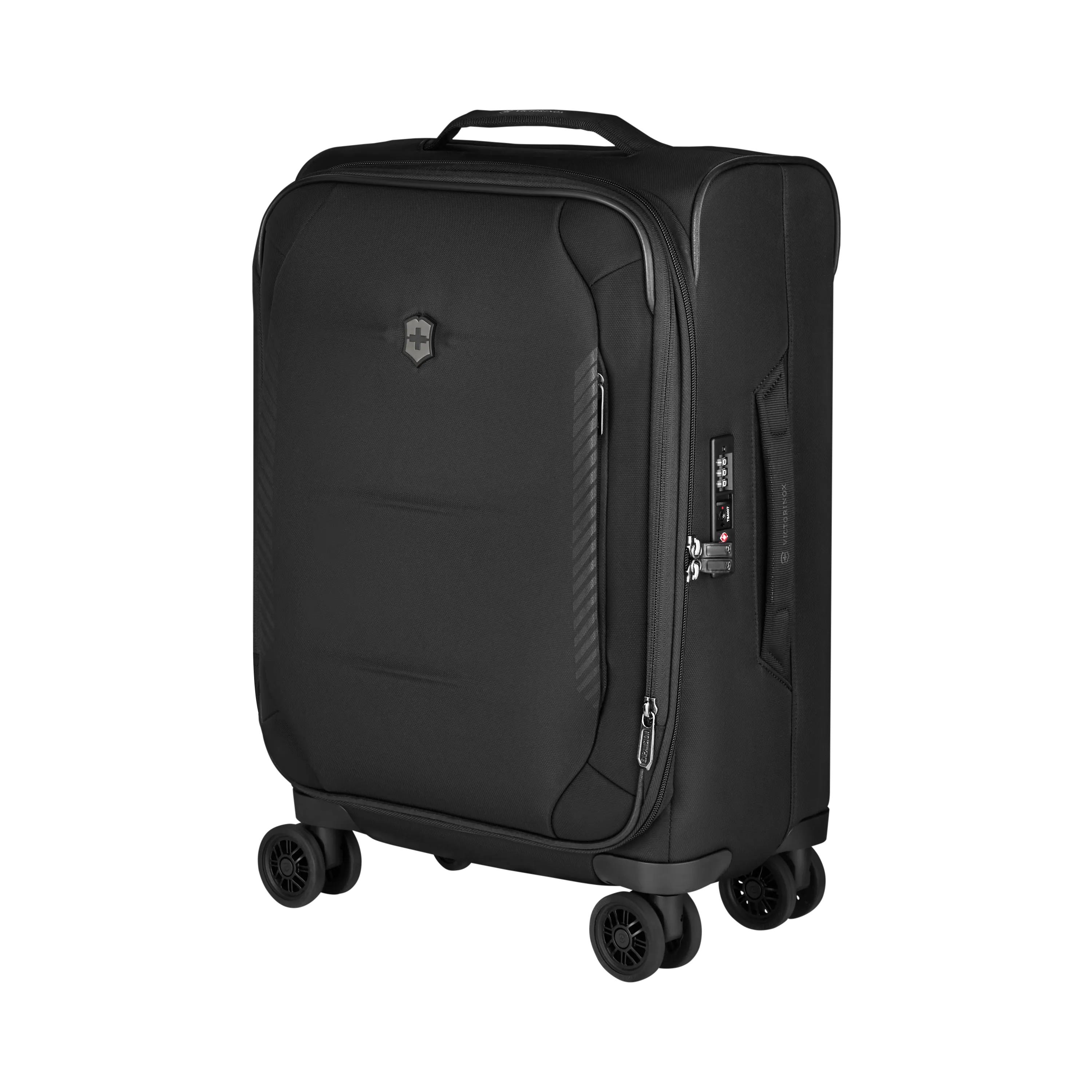 Victorinox Crosslight, Frequent Flyer Softside Carry-On, Black