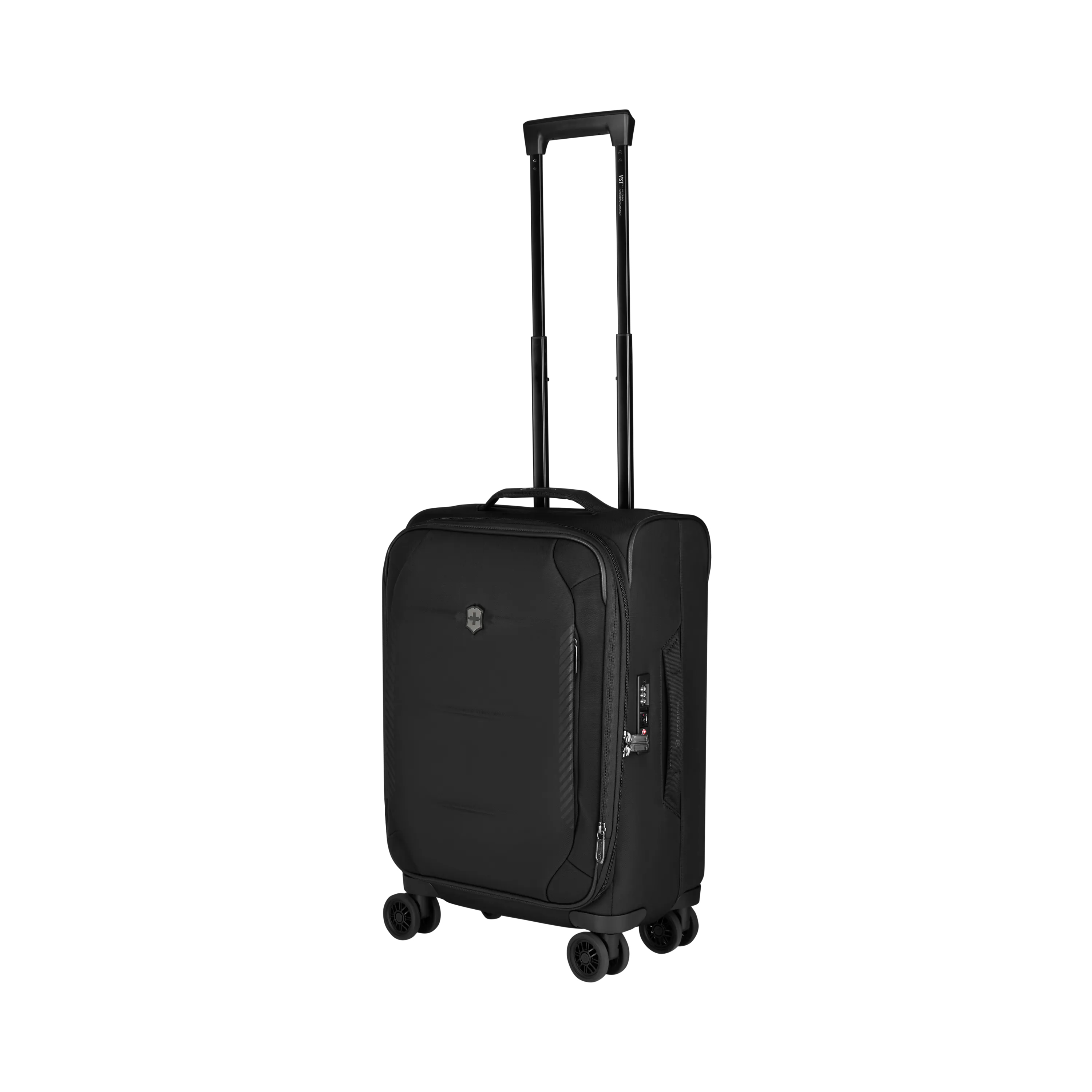 Victorinox Crosslight, Frequent Flyer Softside Carry-On, Black