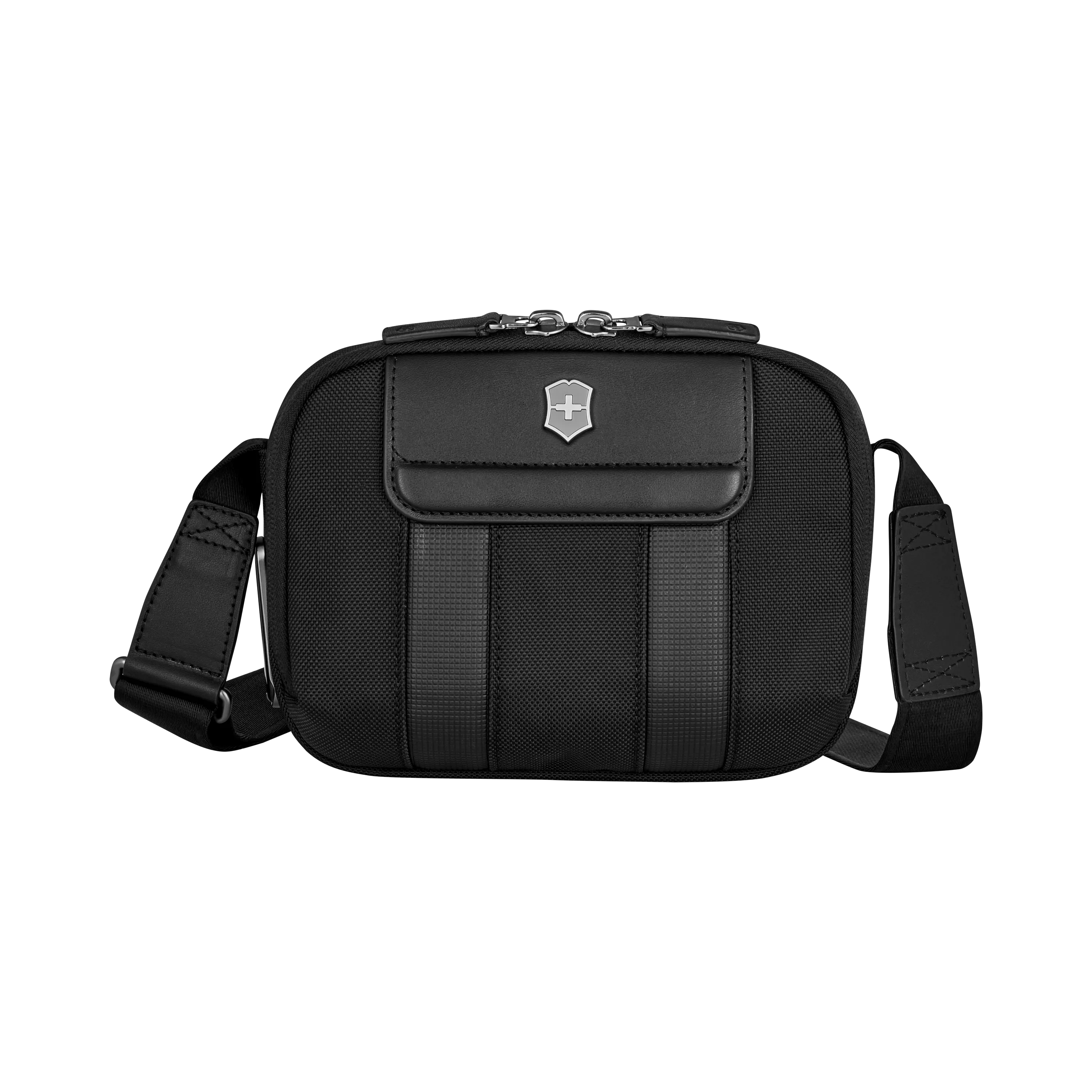 Victorinox Architecture Urban2, Compact Crossbody Bag, Ballistic nylon, Black