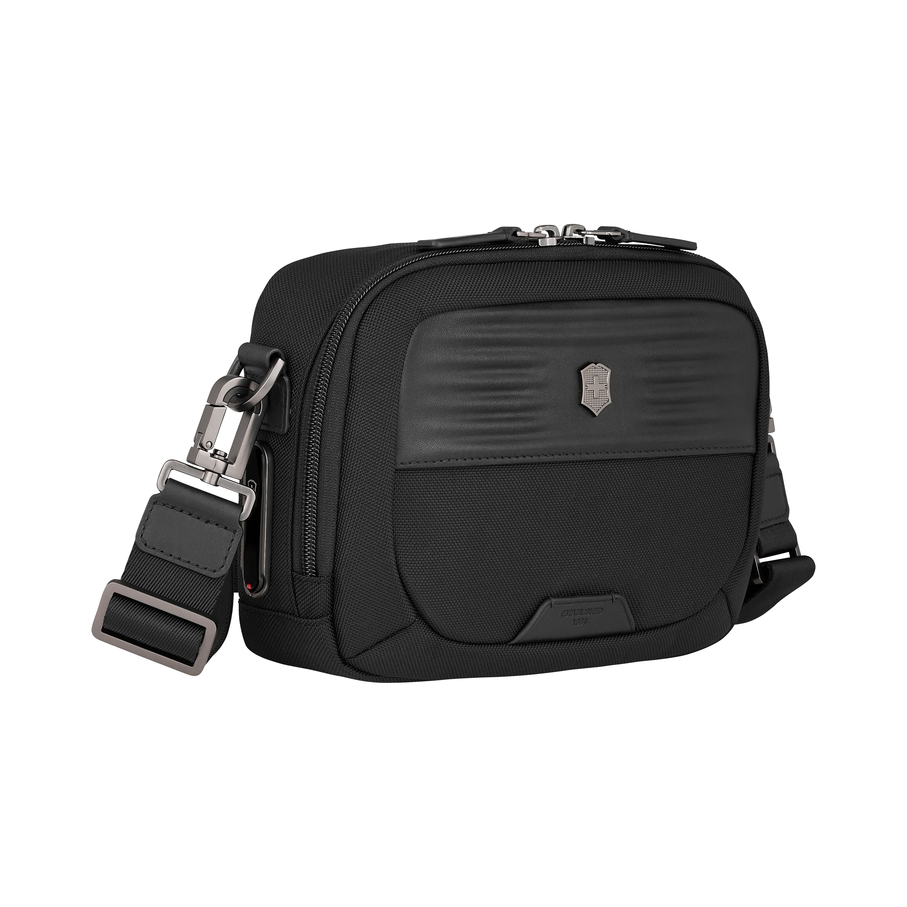 Victorinox Mythic, Compact Crossbody Bag, Black