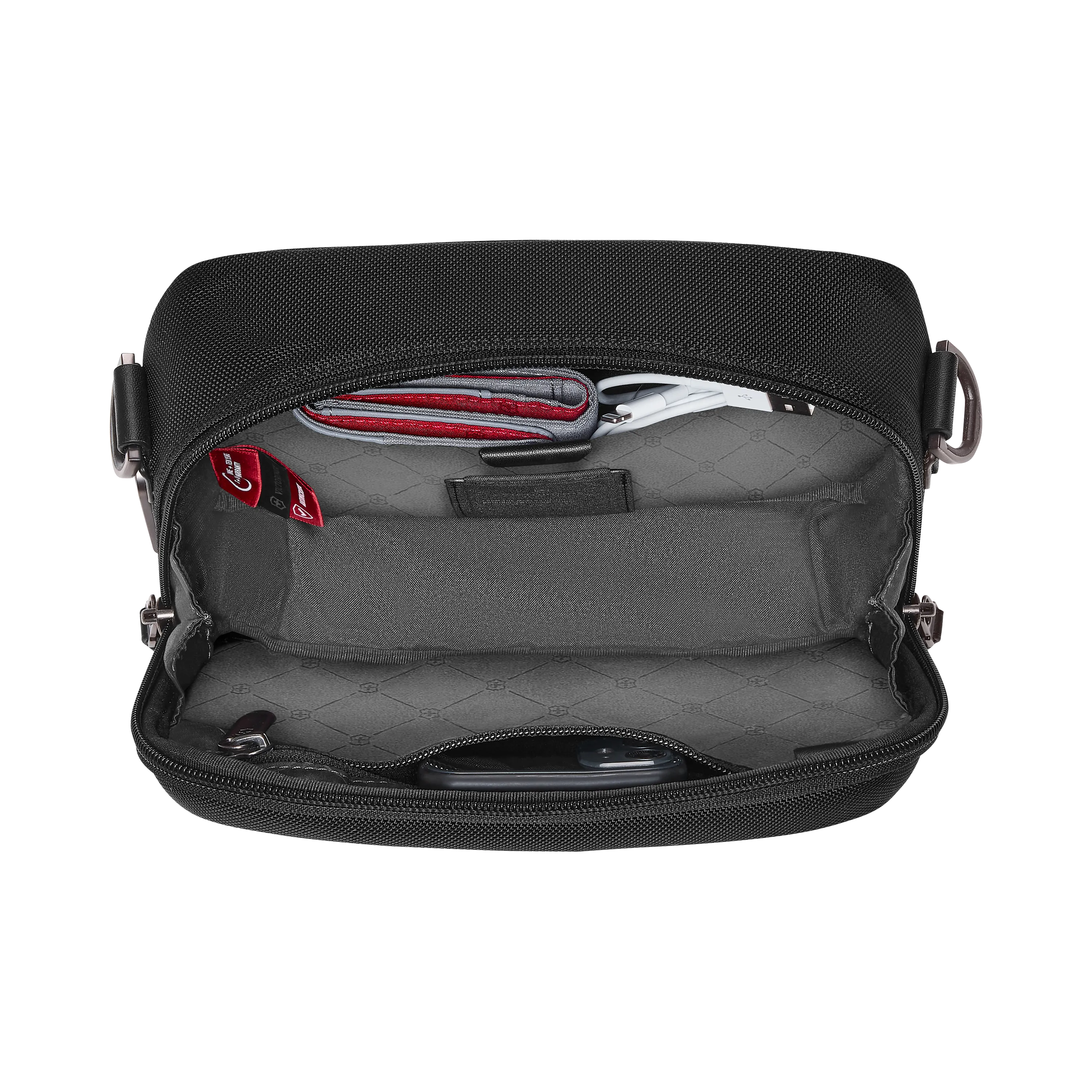 Victorinox Mythic, Compact Crossbody Bag, Black