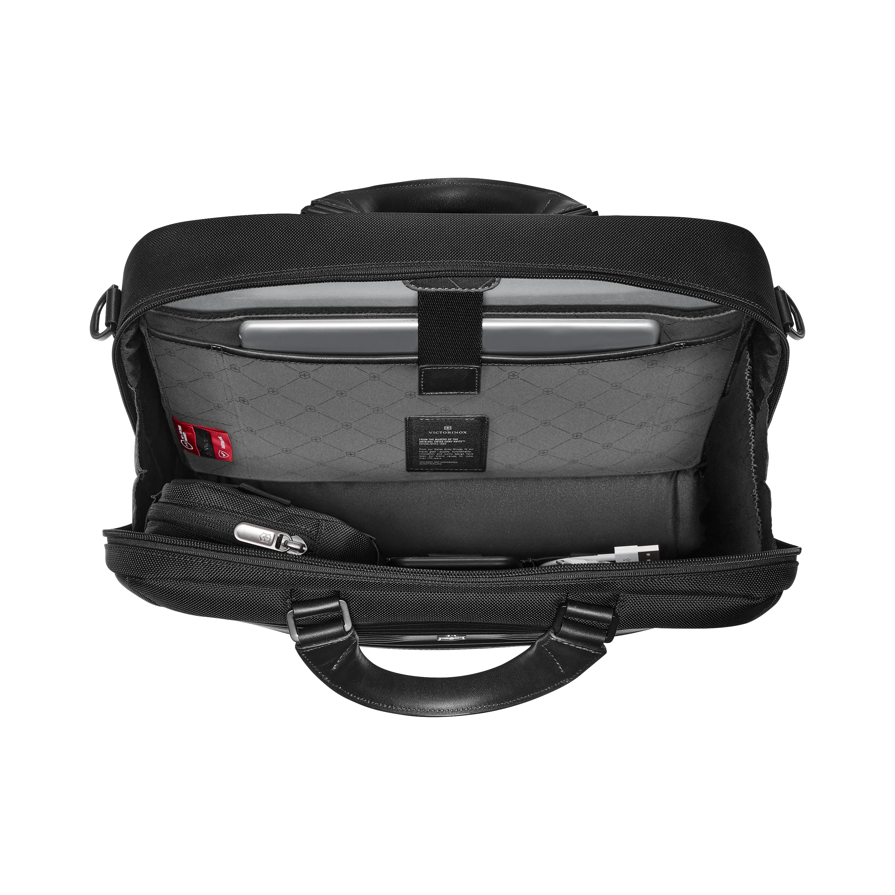 Victorinox Mythic, Compact Briefcase, Black