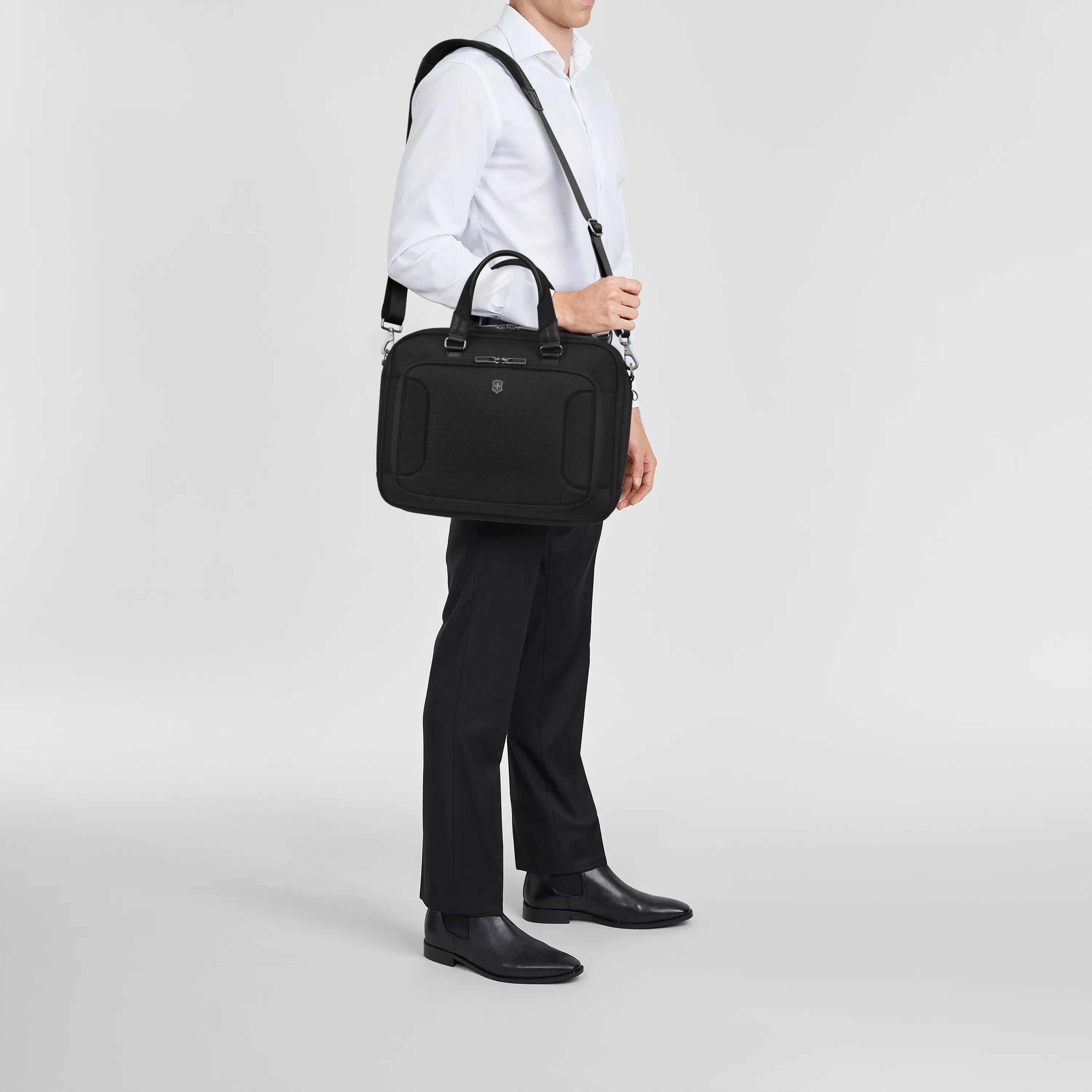 Victorinox Werks Traveler 7.0 Compact Briefcase, Black