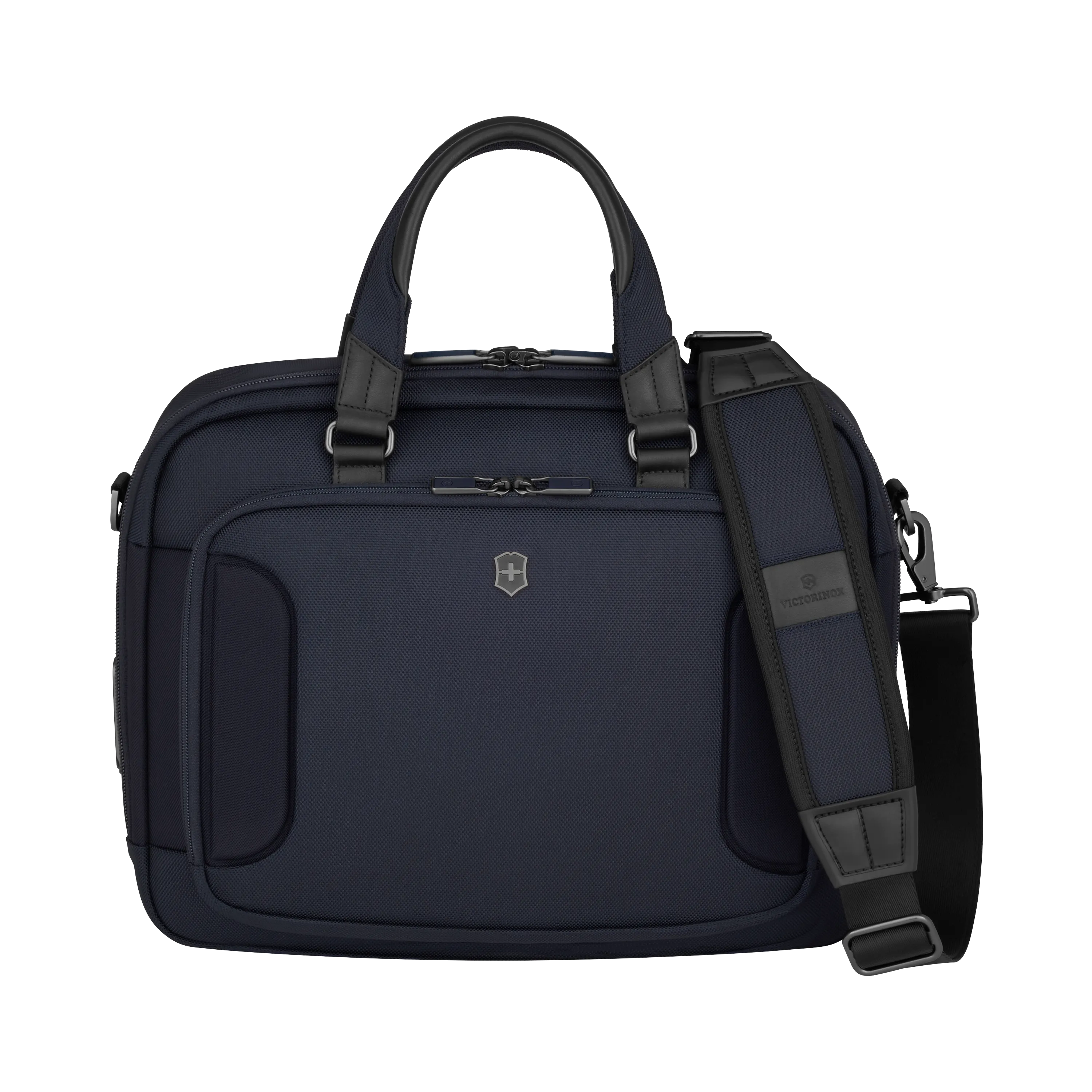 Victorinox Werks Traveler 7.0 Compact Briefcase, Navy Blue